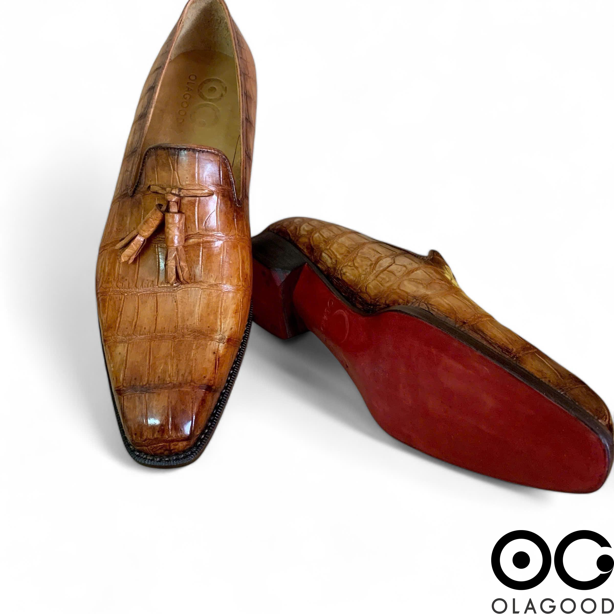 Giày nam cá sấu goodyear handmade - GVGYL014S - Hình ảnh 15