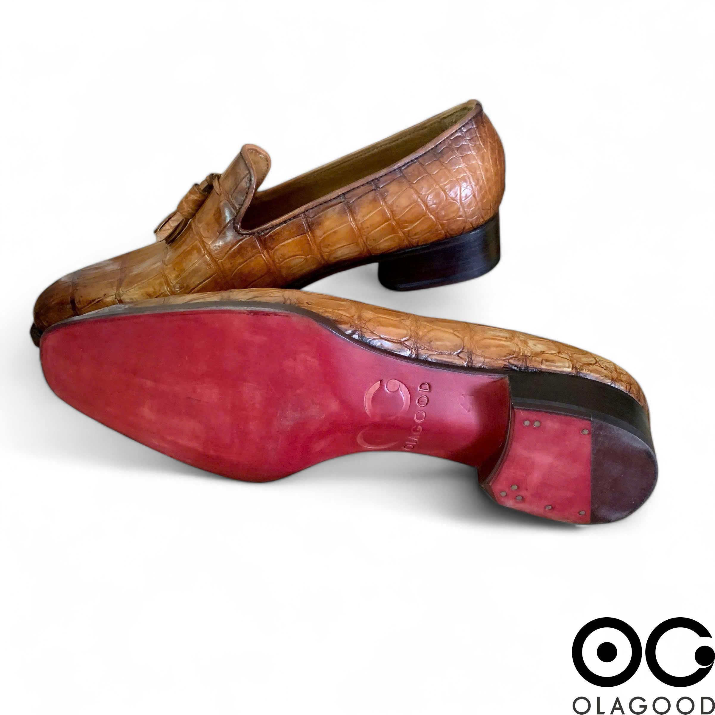 Giày nam cá sấu goodyear handmade - GVGYL014S - Hình ảnh 16