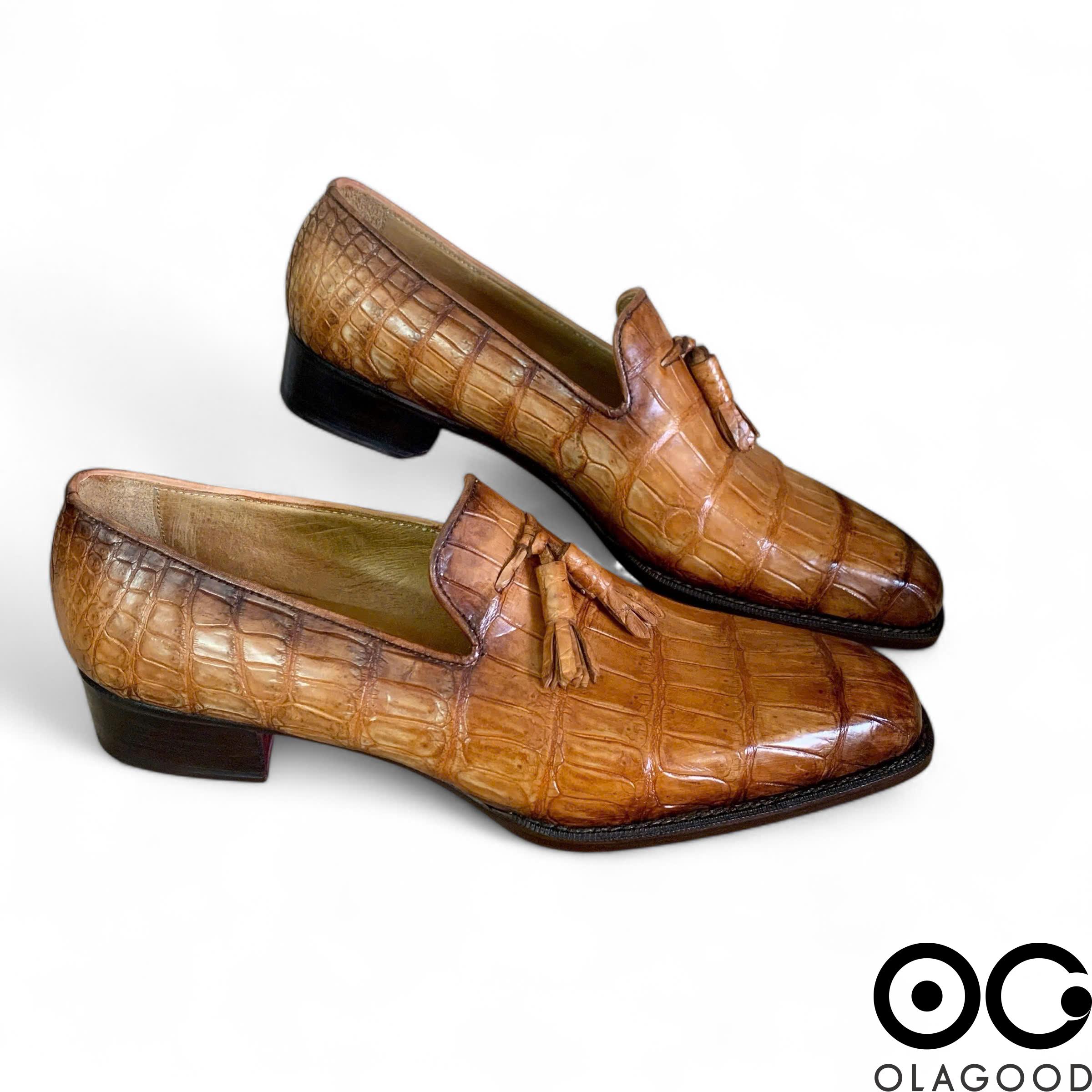 Giày nam cá sấu goodyear handmade - GVGYL014S - Hình ảnh 8