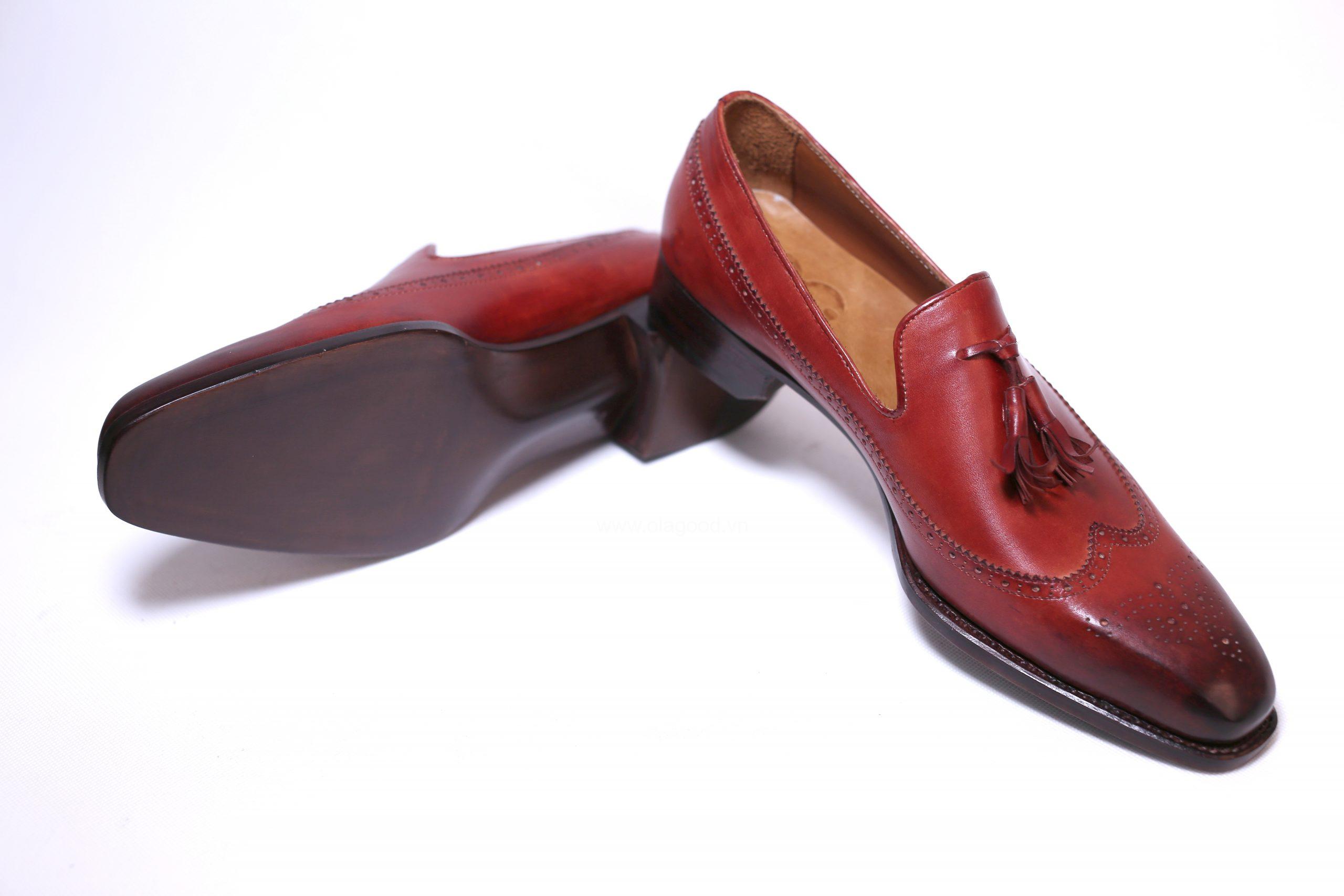 Giày nam handmade goodyear - GDGY013B - Hình ảnh 7