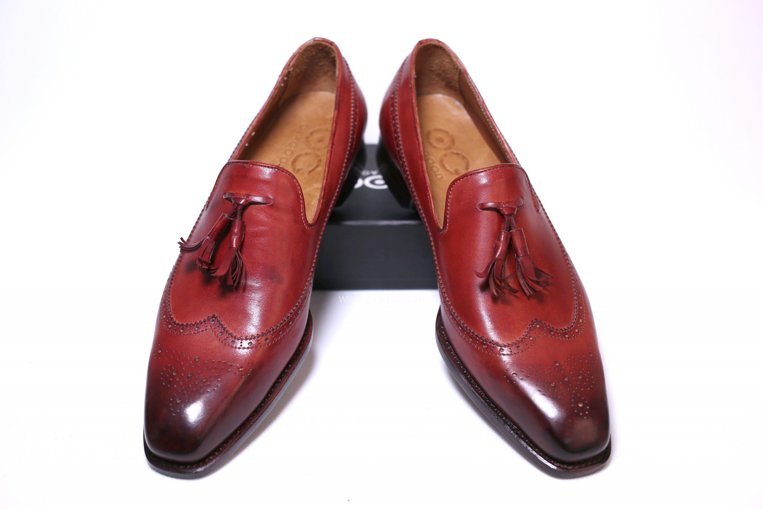 Giày nam handmade goodyear - GDGY013B - Hình ảnh 4