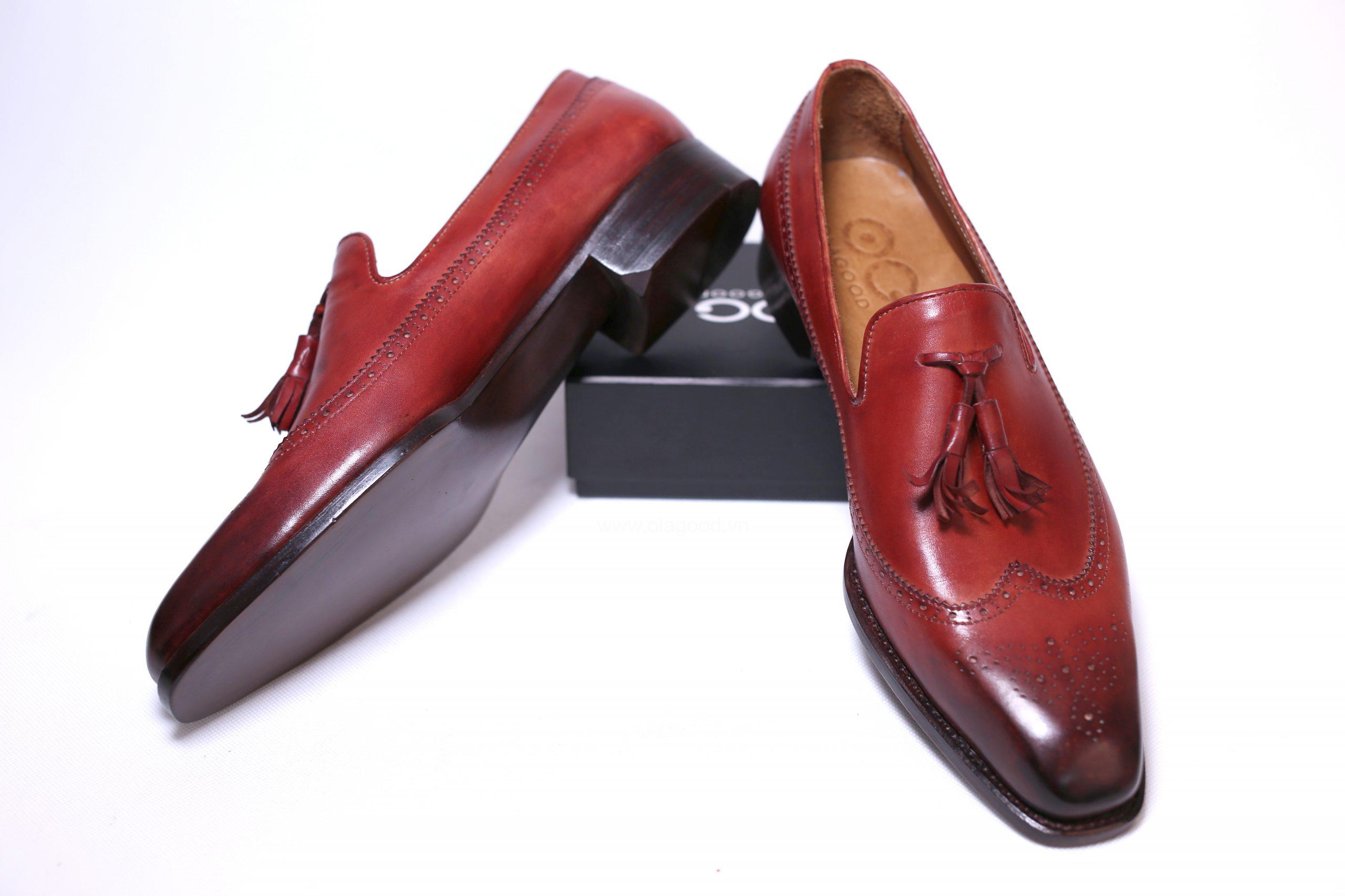 Giày nam handmade goodyear - GDGY013B - Hình ảnh 5