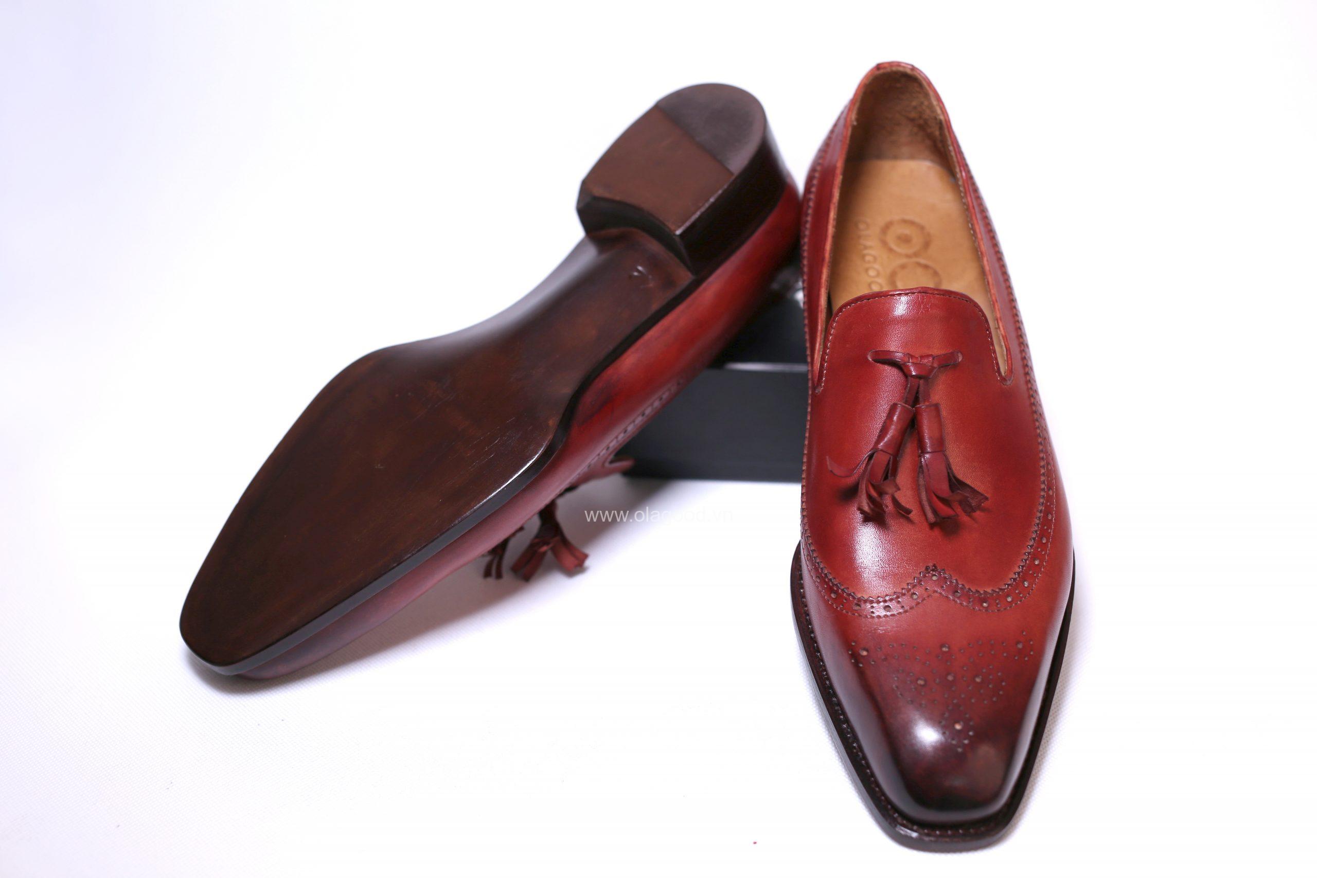 Giày nam handmade goodyear - GDGY013B - Hình ảnh 6