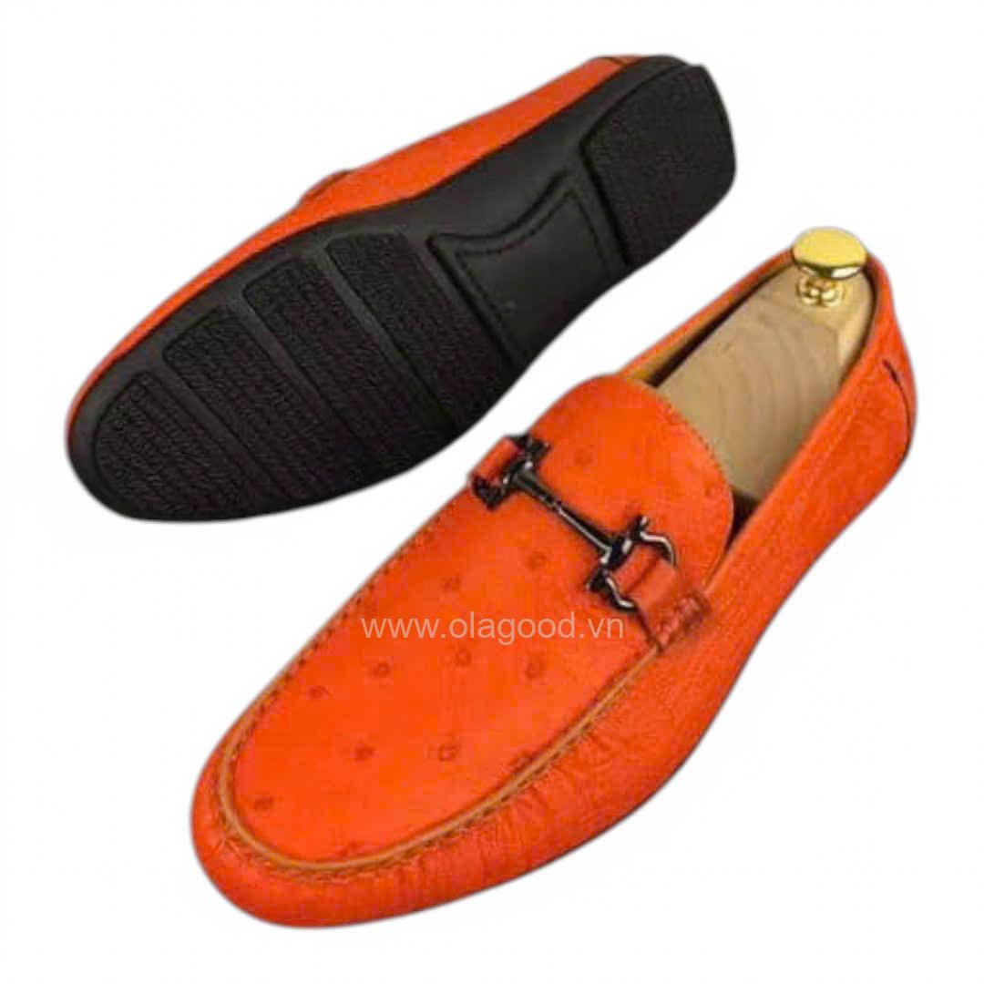 Giày nam đà điểu - GCDSL014MD - Hình ảnh 9
