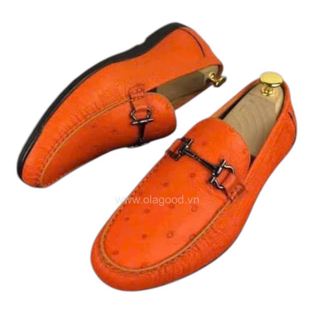 Giày nam đà điểu - GCDSL014MD - Hình ảnh 3