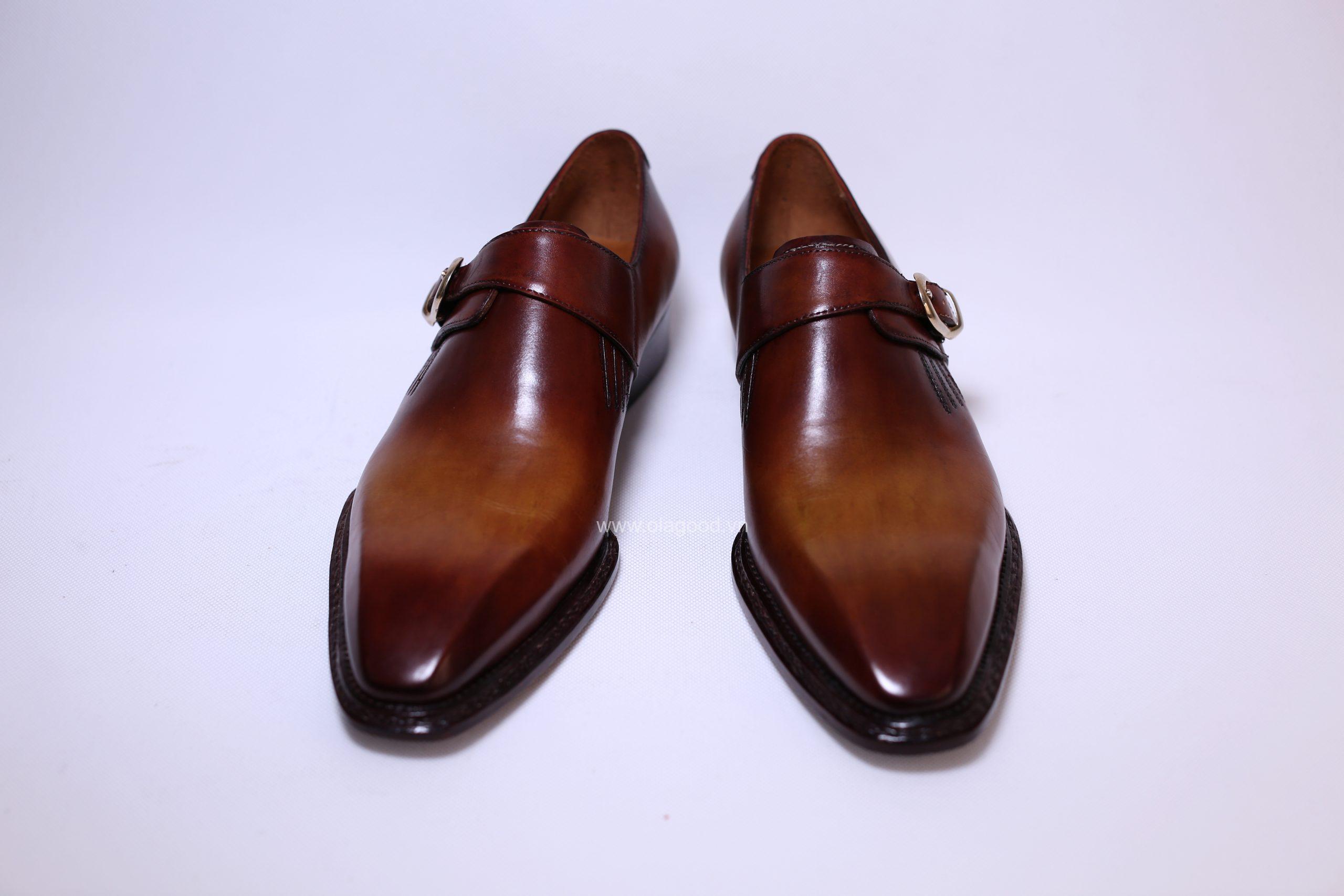 Giày nam handmade goodyear - GNGYK012B - Hình ảnh 4