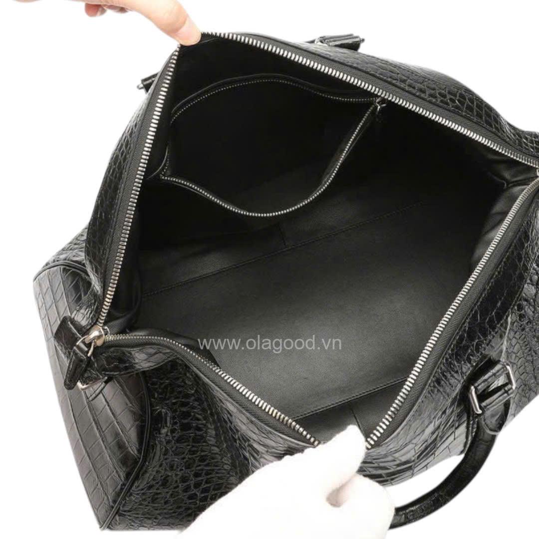Túi xách du lịch nam cá sấu - TXDLDG013S - Hình ảnh 11