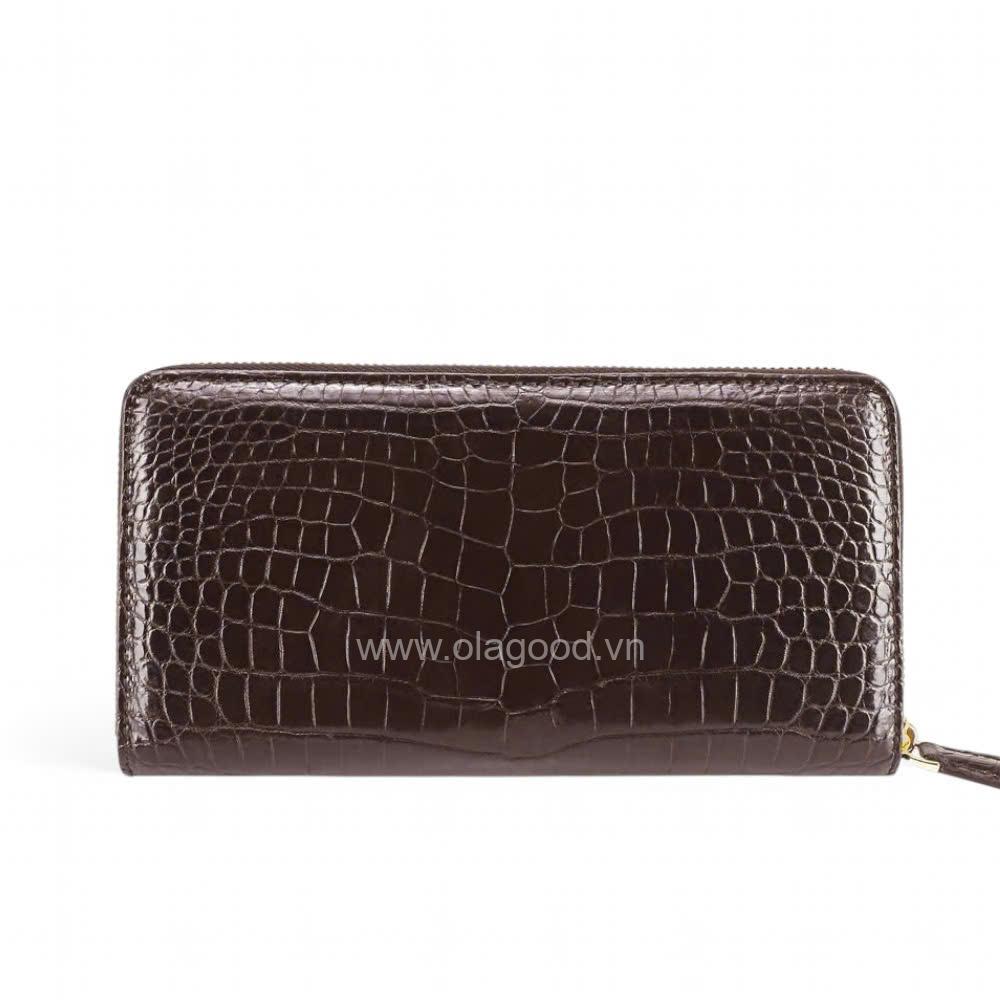 Ví nữ 1 khóa da cá sấu - VNU026S