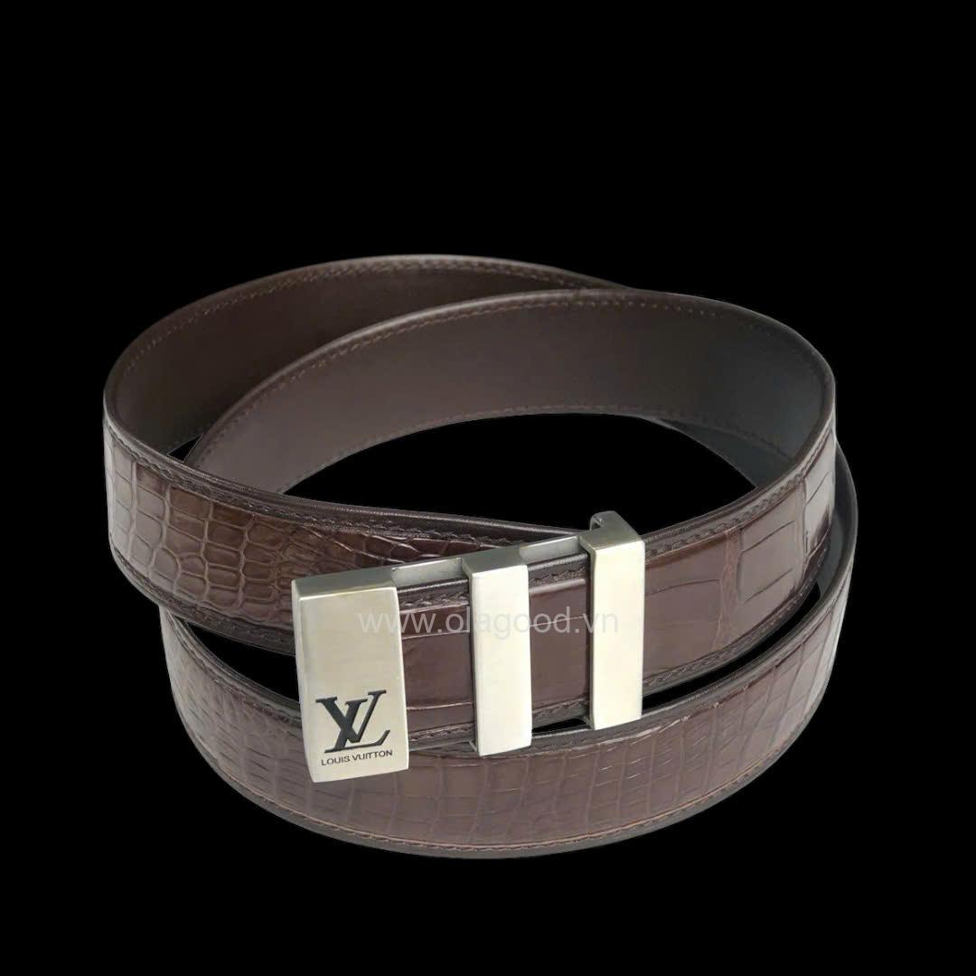 Thắt lưng nam cá sấu cao cấp chính hãng - TDENLVT0116S