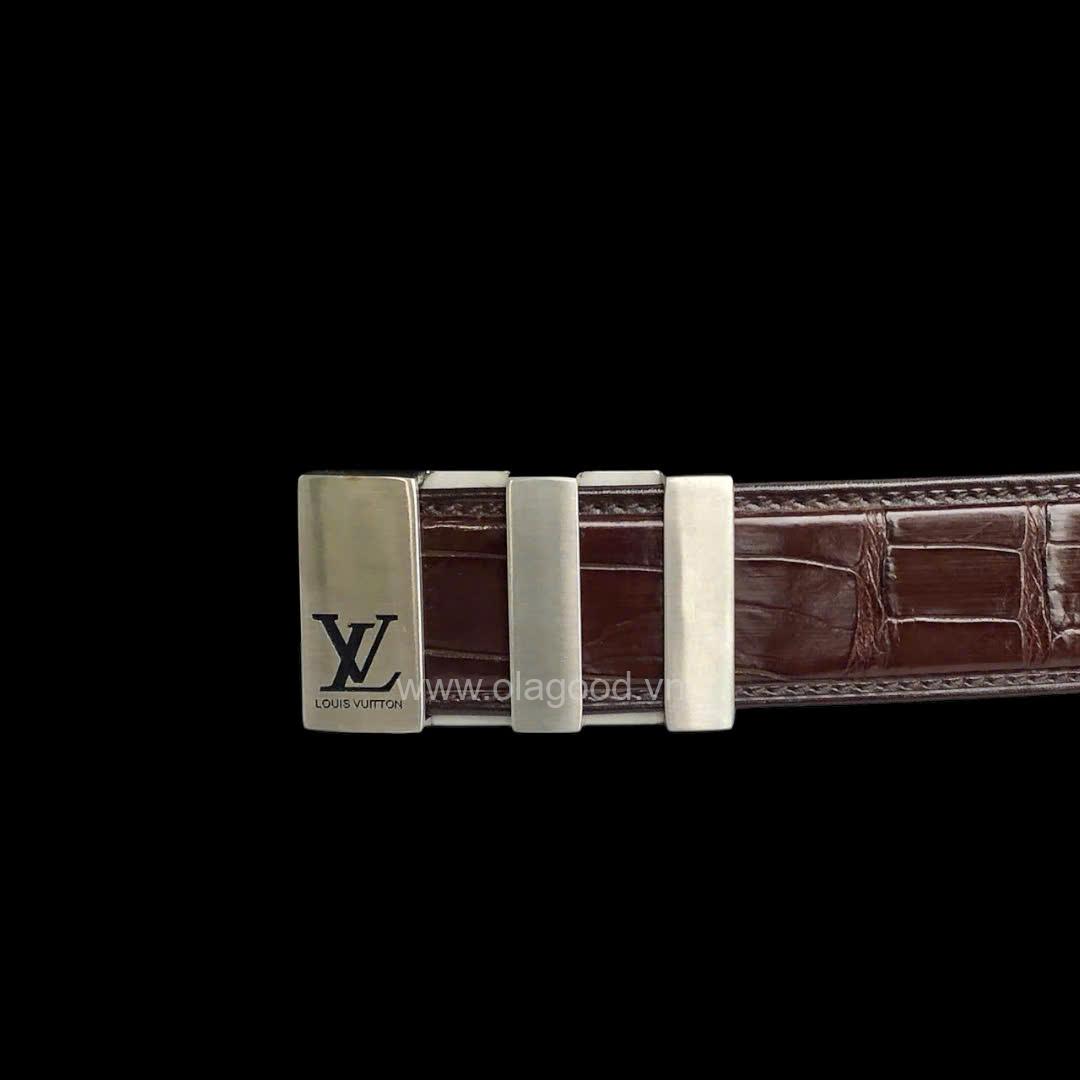 Thắt lưng nam cá sấu cao cấp chính hãng - TDENLVT0116S - Hình ảnh 8