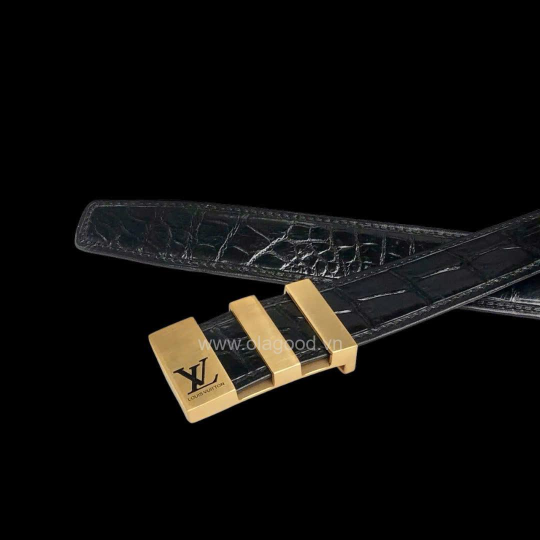 Thắt lưng nam cá sấu cao cấp chính hãng - TDENLVT0116S - Hình ảnh 10