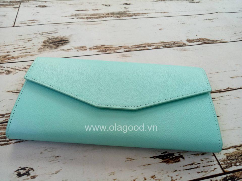 Ví nữ 3 gấp da bò cao cấp - VNUBG024B - Hình ảnh 5