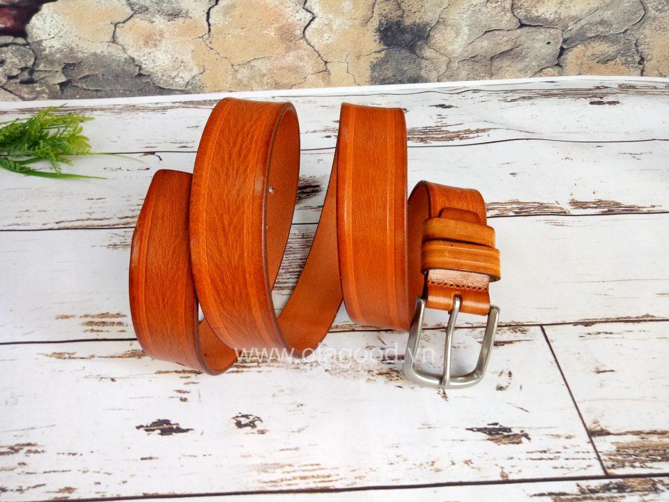 Thắt lưng nam da bò Ý - TLY013B - Hình ảnh 3