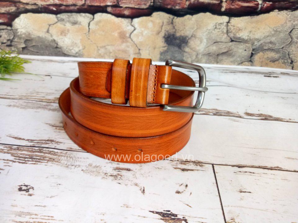 Thắt lưng nam da bò Ý - TLY013B