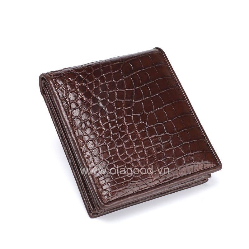 Ví Da Bụng Cá Sấu Nam I Sang Trọng Và Đẳng Cấp - Hình ảnh 2