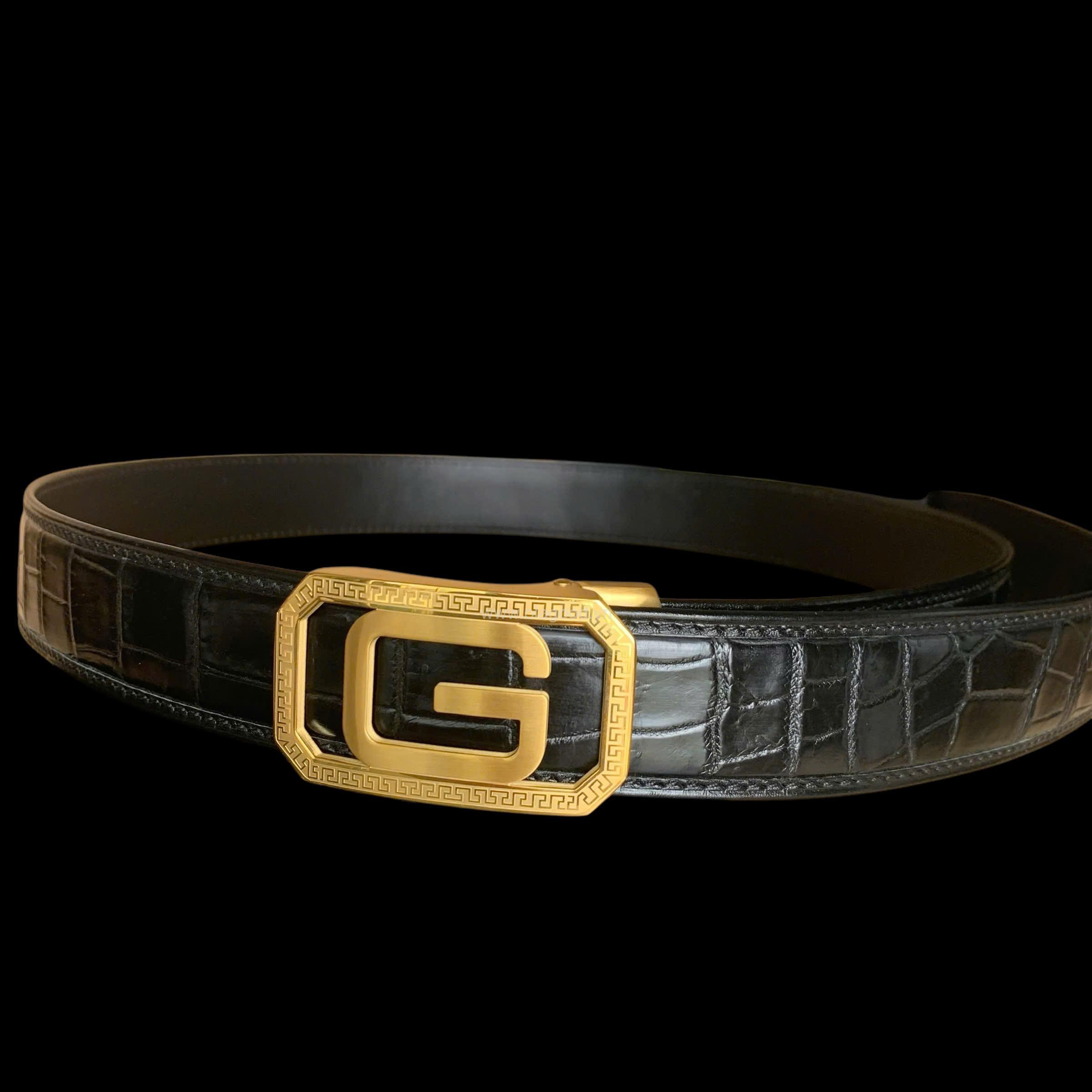 Thắt lưng nam da cá sấu cao cấp - TLDT0118S - Hình ảnh 16