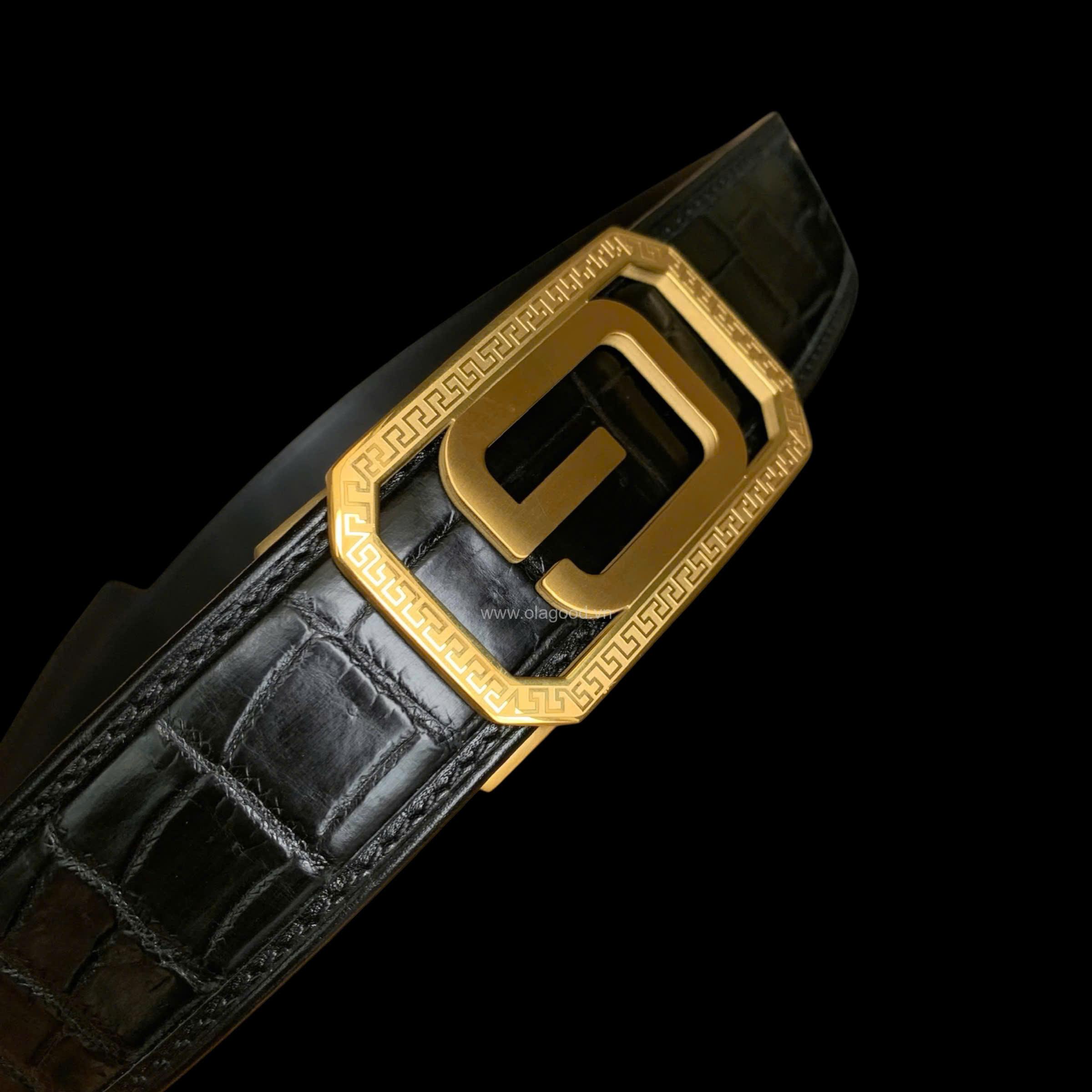 Thắt lưng nam da cá sấu cao cấp - TLDT0118S - Hình ảnh 17