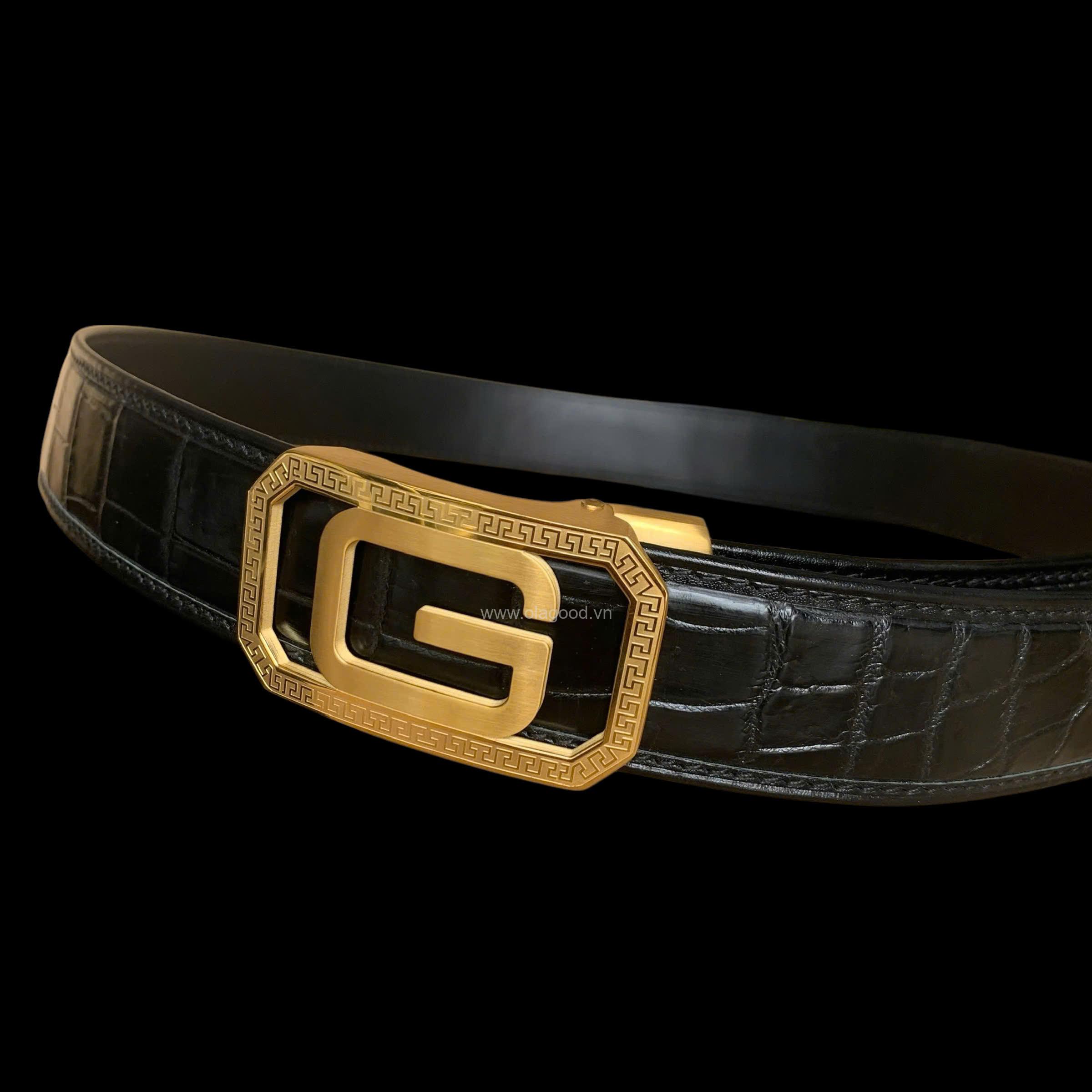 Thắt lưng nam da cá sấu cao cấp - TLDT0118S - Hình ảnh 18