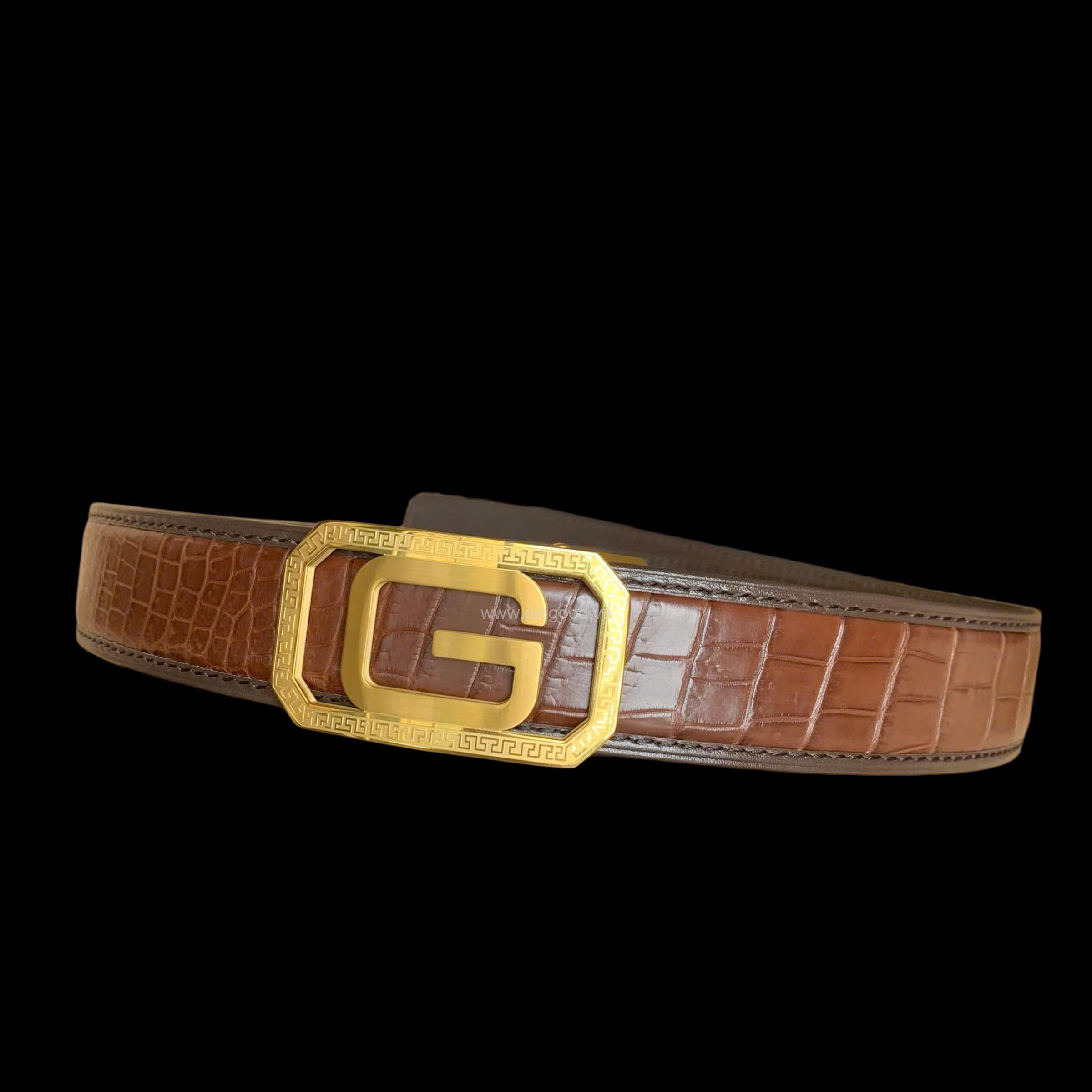 Thắt lưng nam da cá sấu cao cấp - TLDT0118S