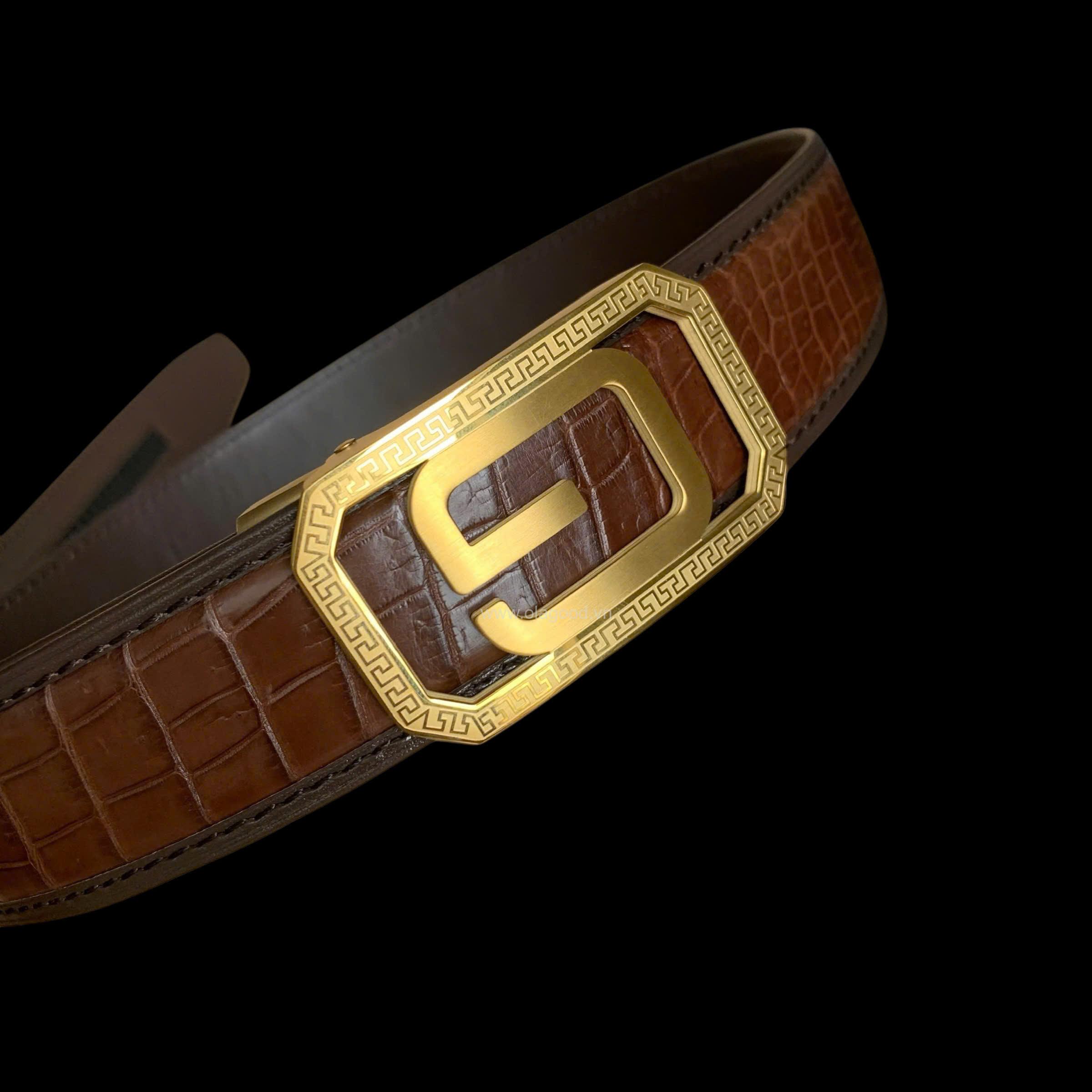 Thắt lưng nam da cá sấu cao cấp - TLDT0118S - Hình ảnh 22