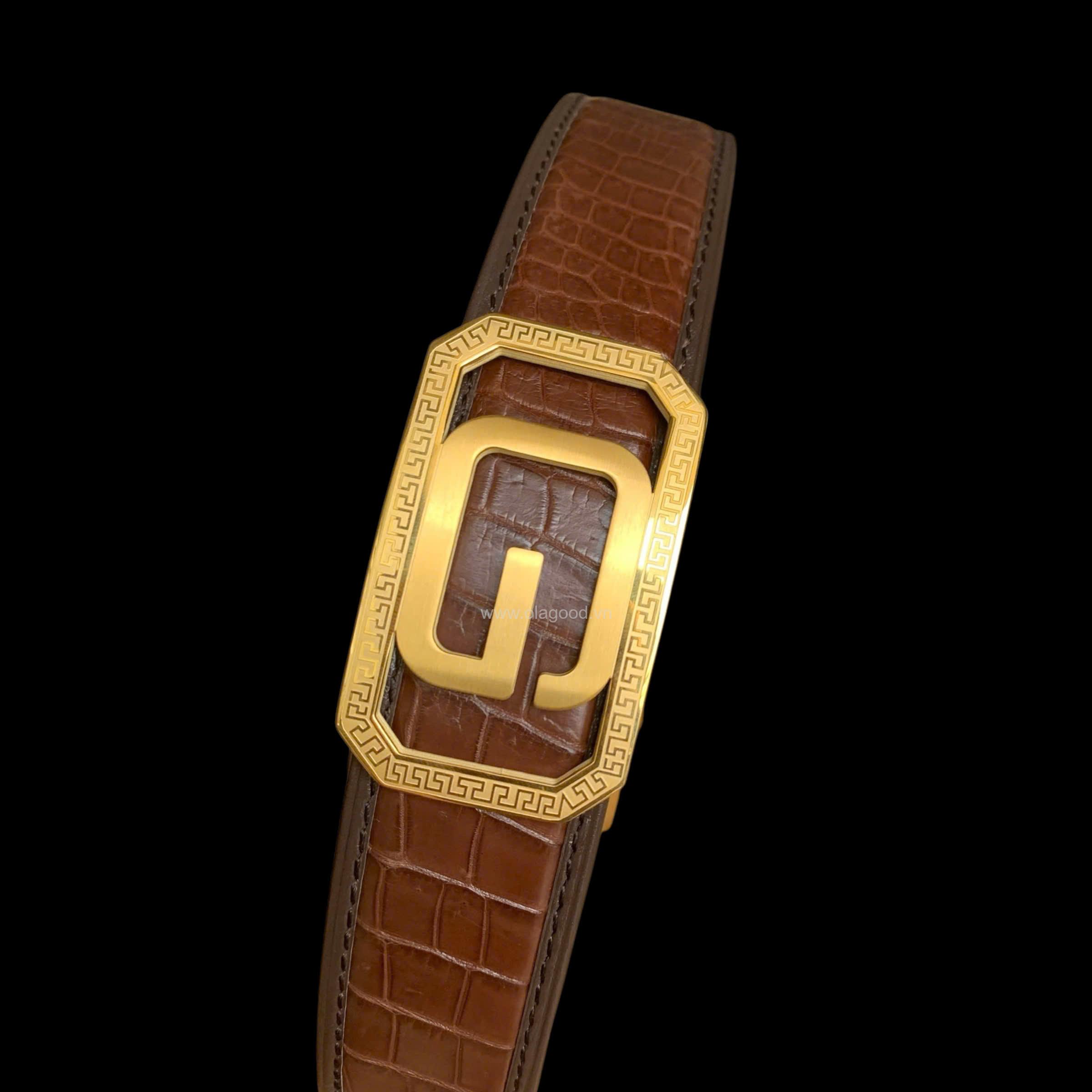 Thắt lưng nam da cá sấu cao cấp - TLDT0118S - Hình ảnh 23