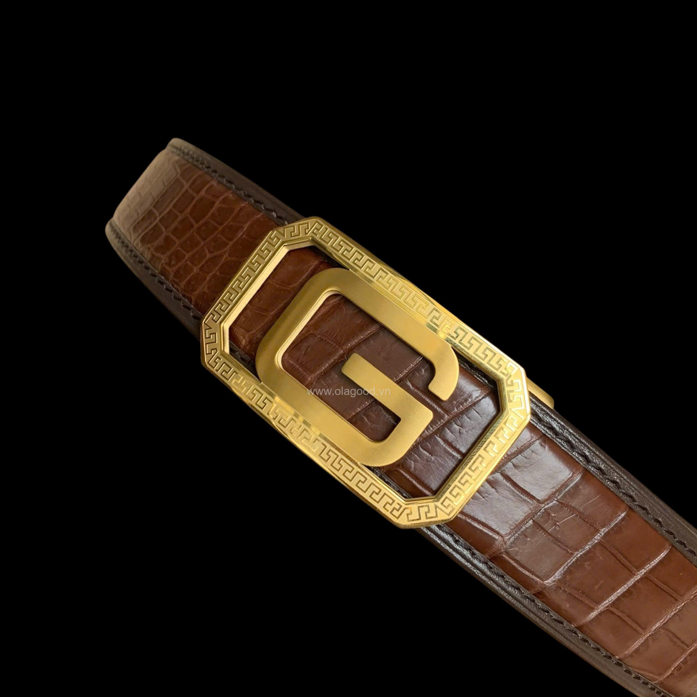 Thắt lưng nam da cá sấu cao cấp - TLDT0118S - Hình ảnh 24