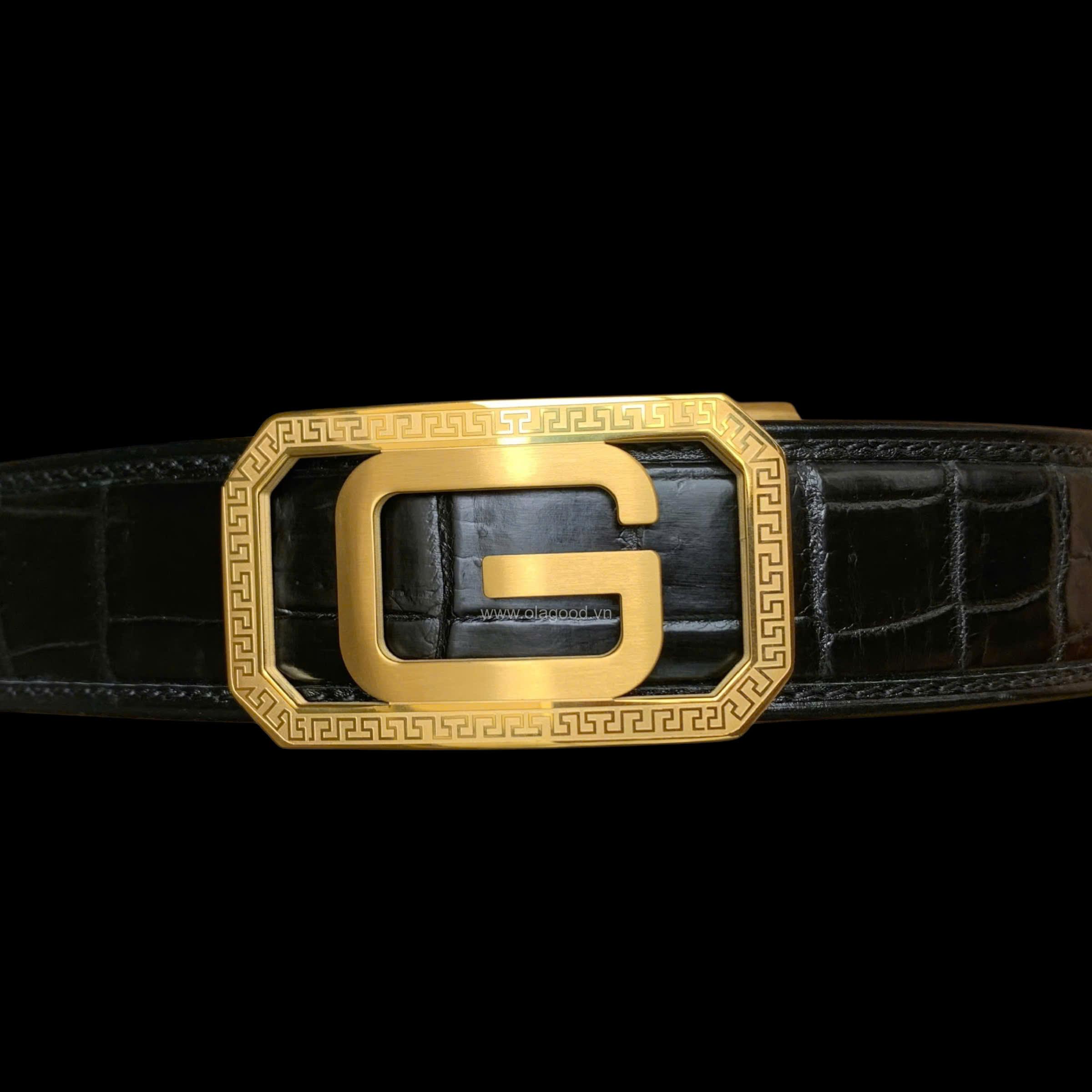Thắt lưng nam da cá sấu cao cấp - TLDT0118S - Hình ảnh 25