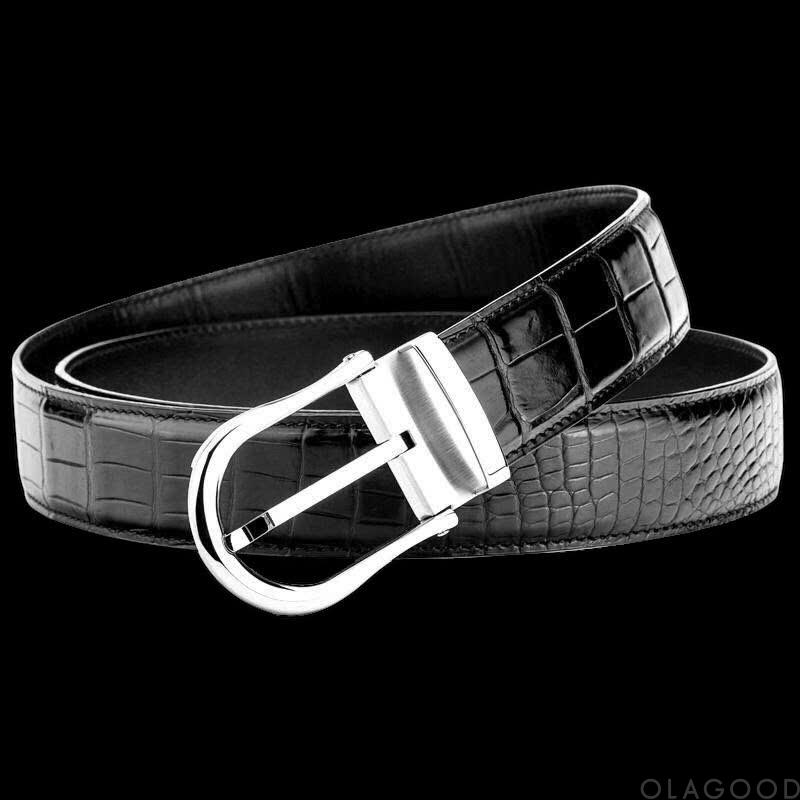Thắt lưng nam da cá sấu cao cấp – TLDT0124S