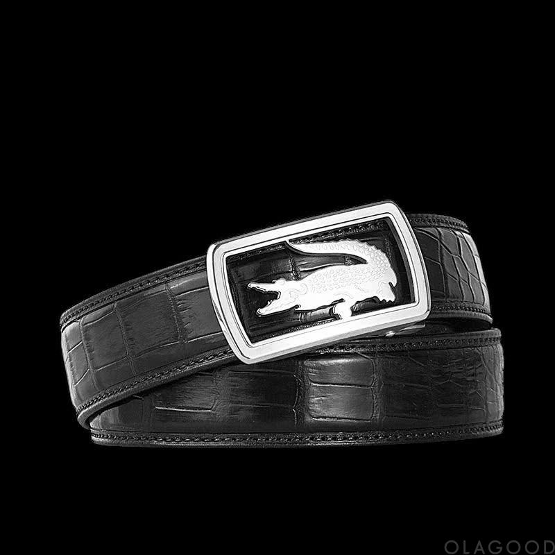 Thắt lưng nam da cá sấu cao cấp - TLDT0119S