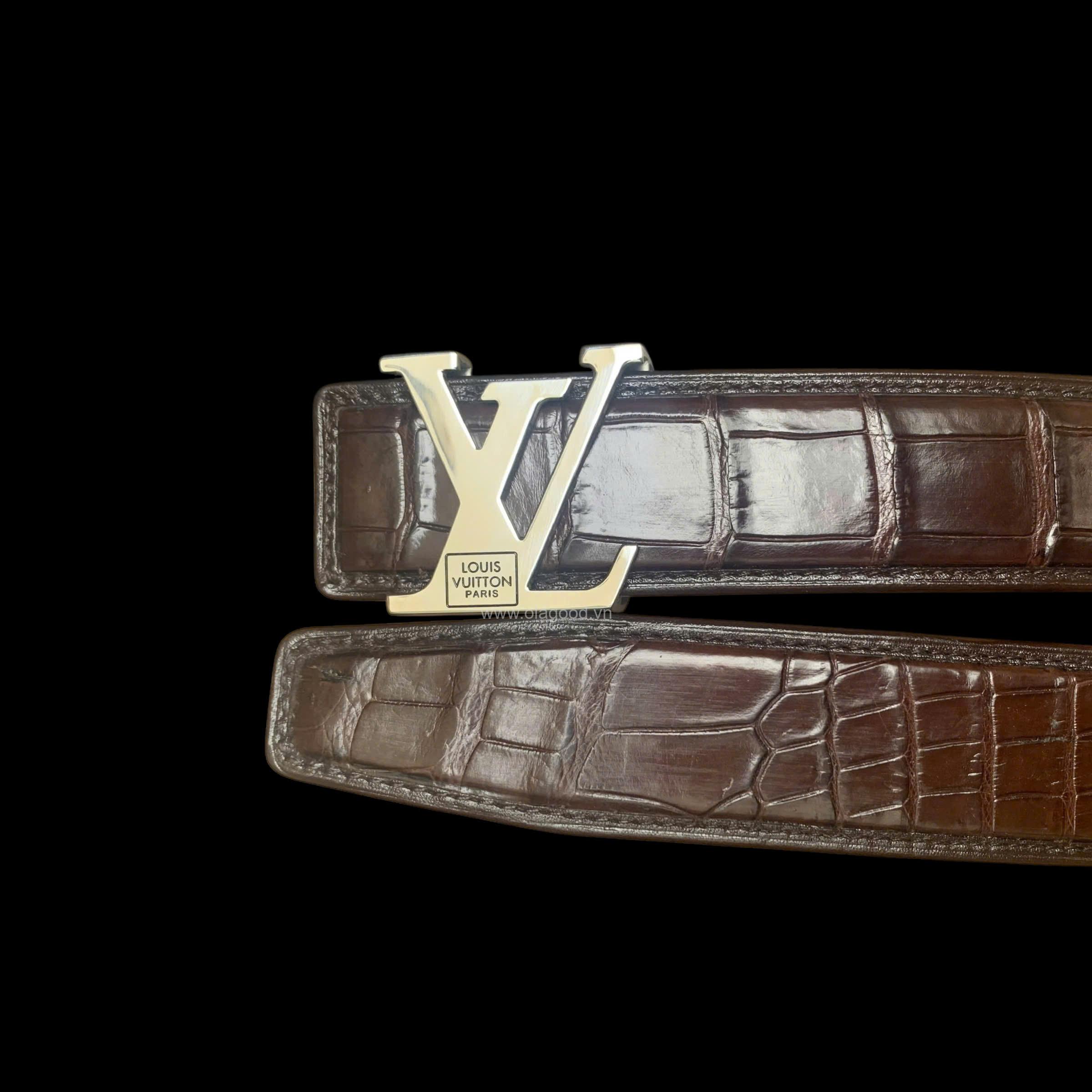 Thắt lưng nam da cá sấu cao cấp tldt0121s - Hình ảnh 14