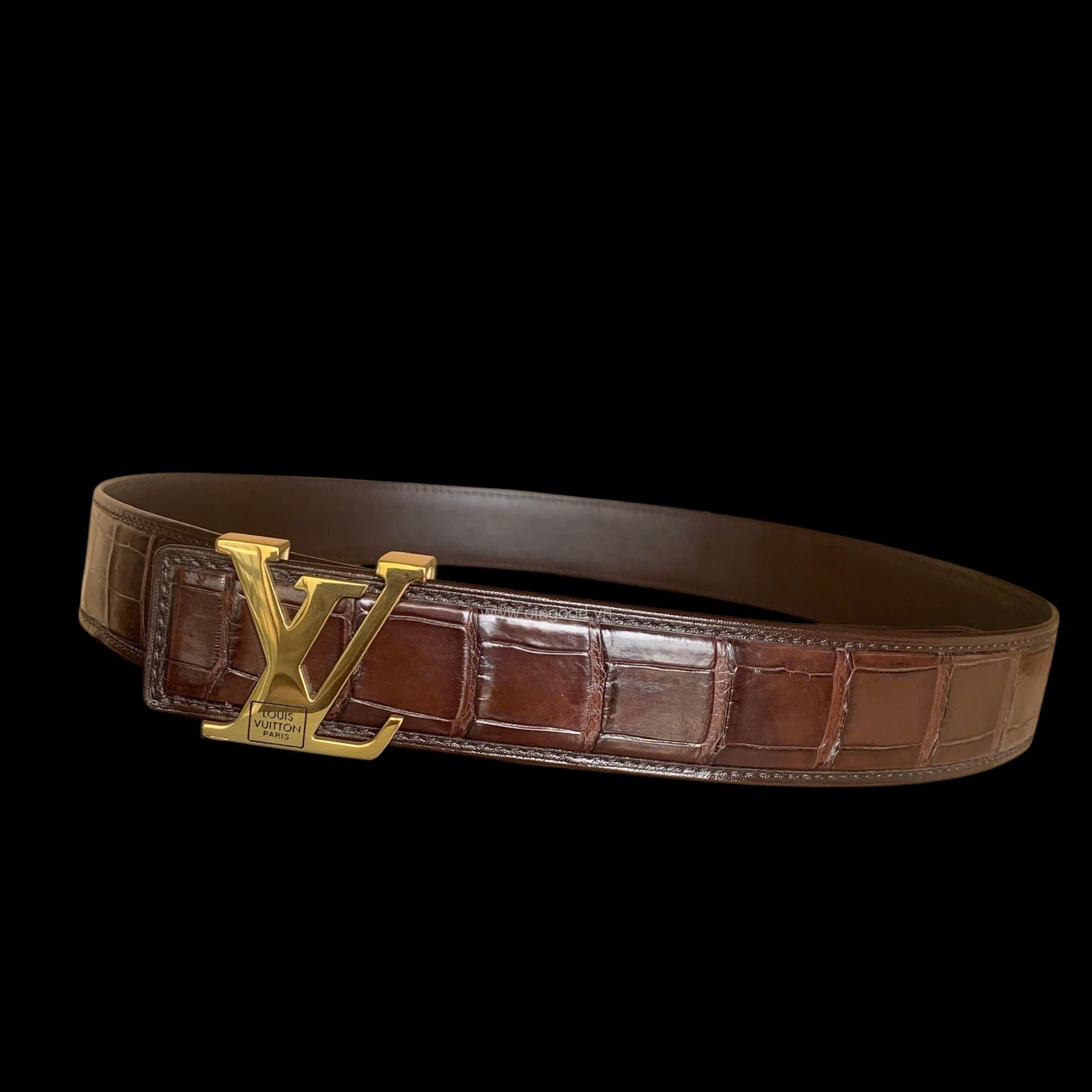 Thắt lưng nam da cá sấu cao cấp tldt0121s - Hình ảnh 18