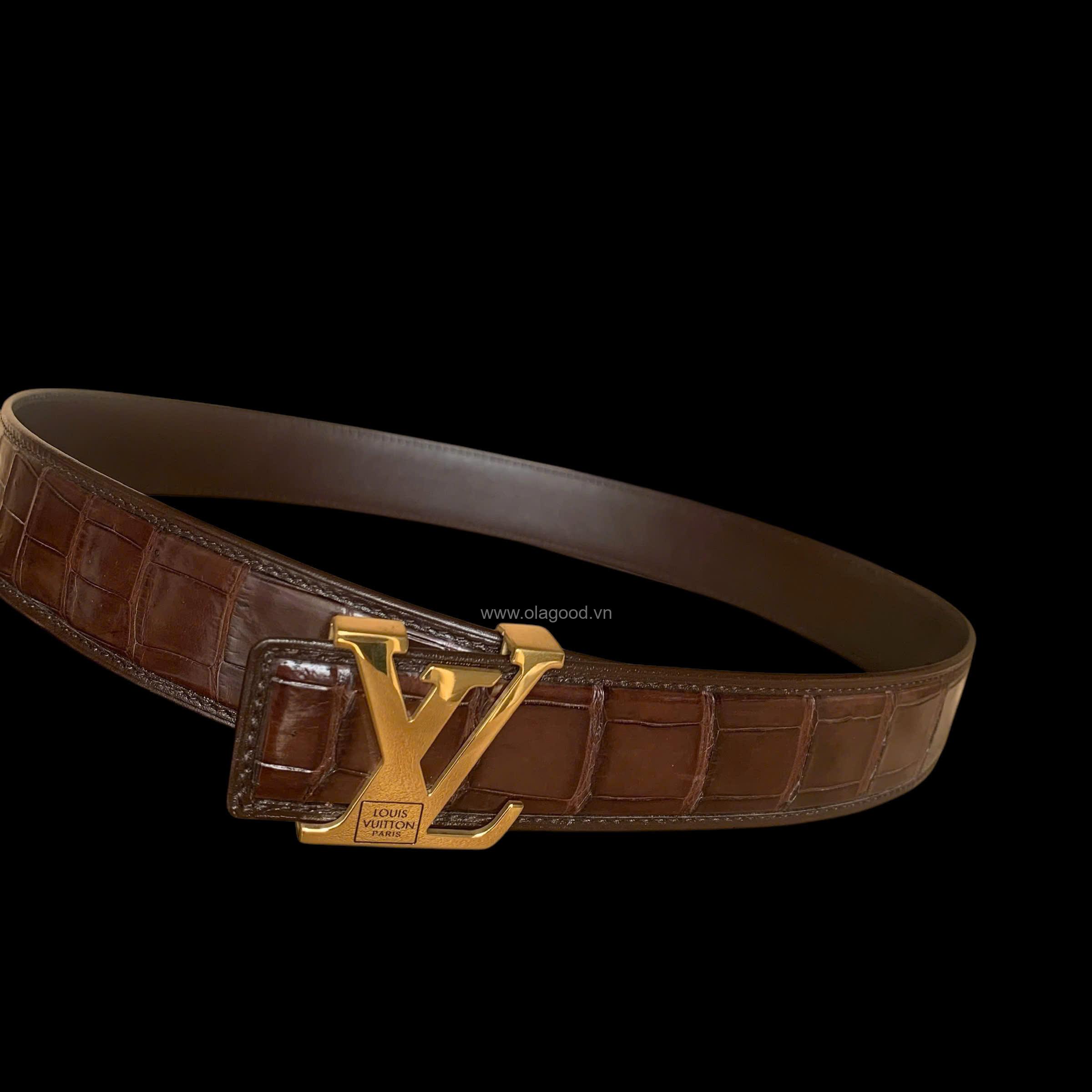 Thắt lưng nam da cá sấu cao cấp tldt0121s - Hình ảnh 19