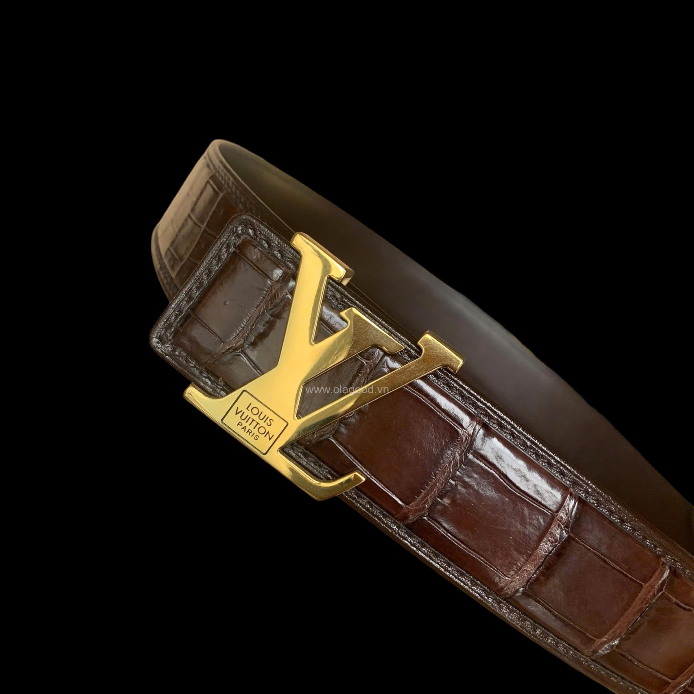 Thắt lưng nam da cá sấu cao cấp tldt0121s - Hình ảnh 20