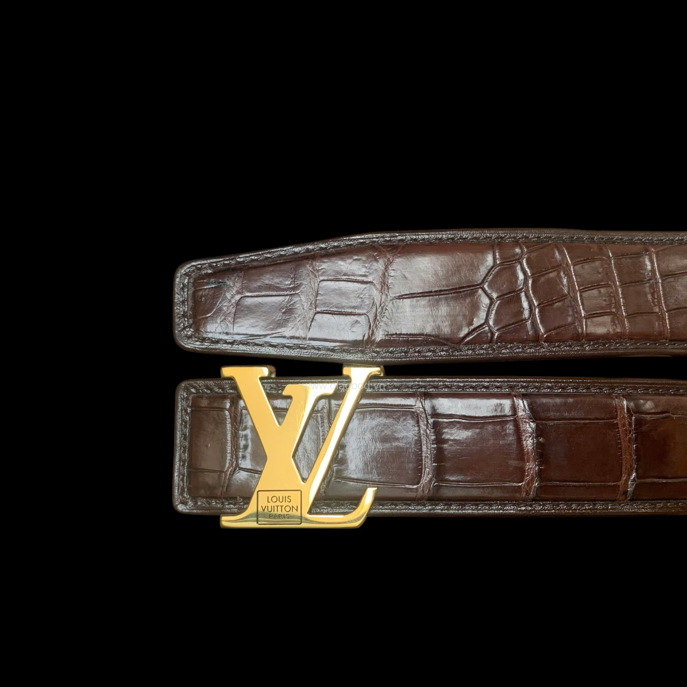 Thắt lưng nam da cá sấu cao cấp tldt0121s - Hình ảnh 21