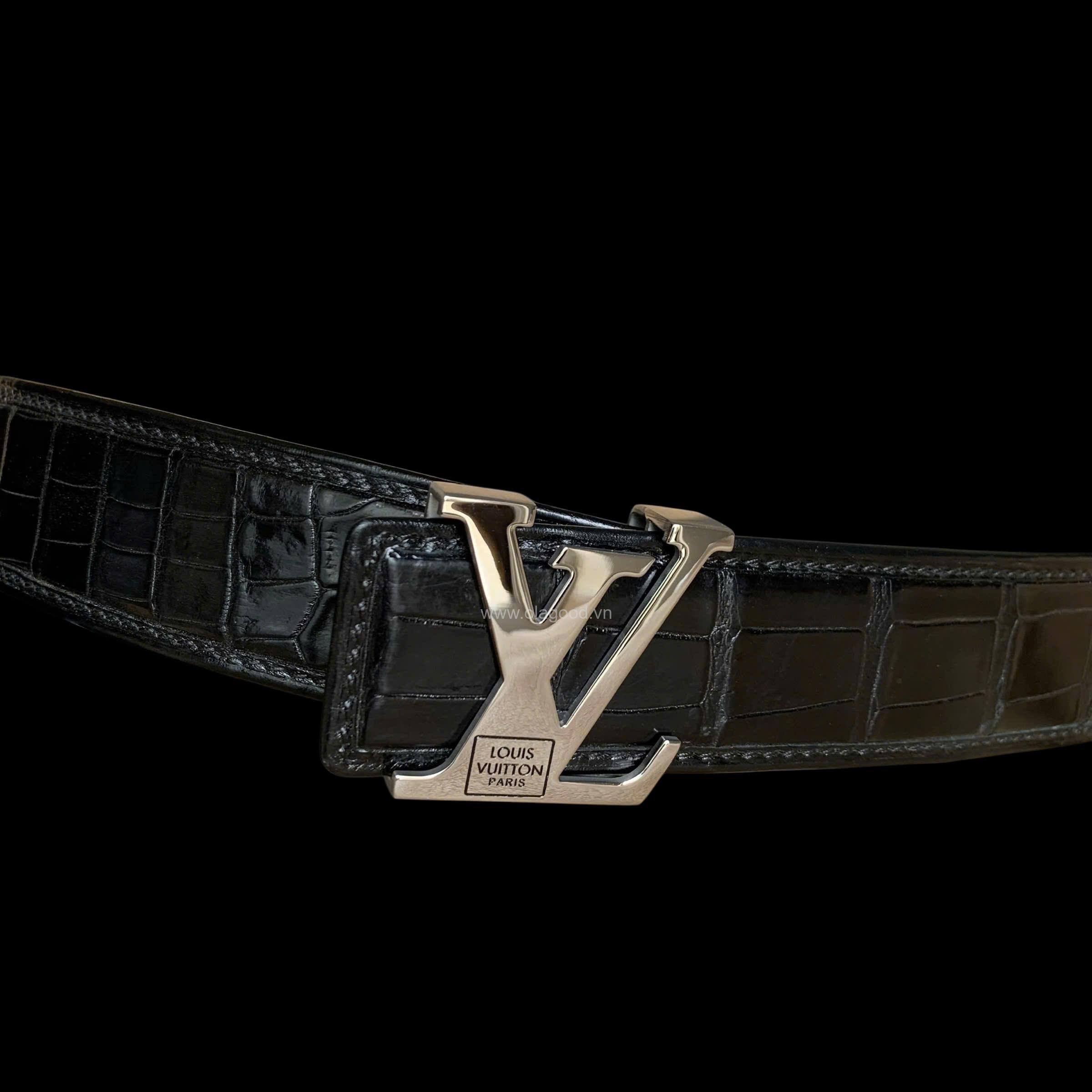 Thắt lưng nam da cá sấu cao cấp tldt0121s - Hình ảnh 7