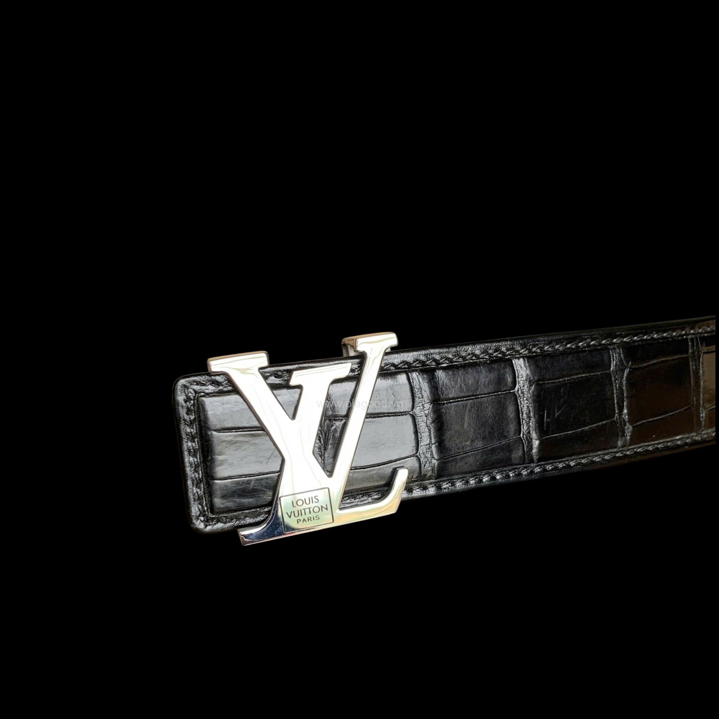 Thắt lưng nam da cá sấu cao cấp tldt0121s - Hình ảnh 9