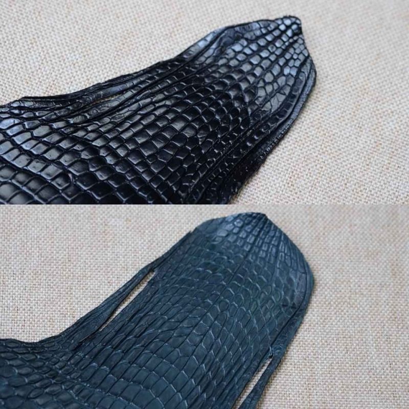 Cách phân biệt da cá sấu Crocodile và da cá sấu Alligator