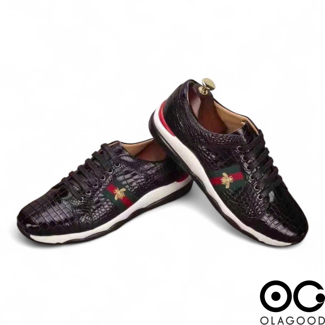 Giày thể thao sneaker da cá sấu - GTT011S - Hình ảnh 6