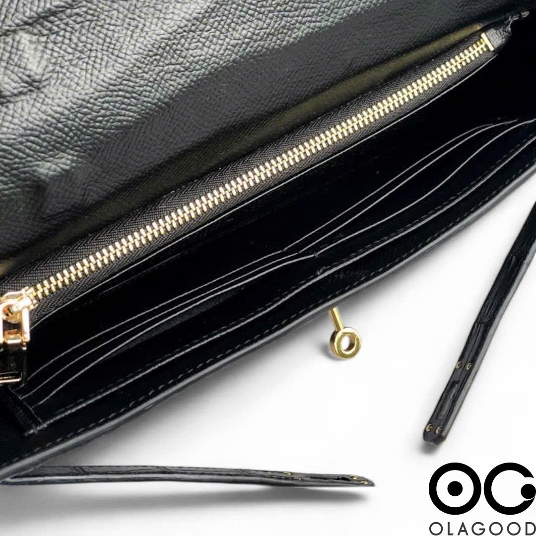 Túi xách nữ cầm tay kelly cut da cá sấu cao cấp - TXNH0232S - Hình ảnh 10