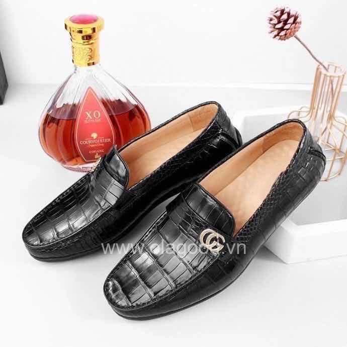 Giày mọi da cá sấu cao cấp - GLGC012S