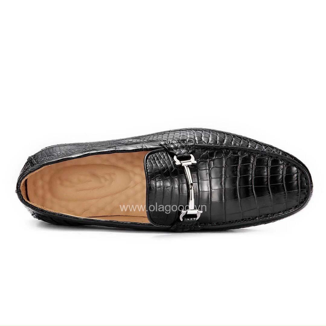 Giày lười da cá sấu cao cấp - GLGC013S - Hình ảnh 9
