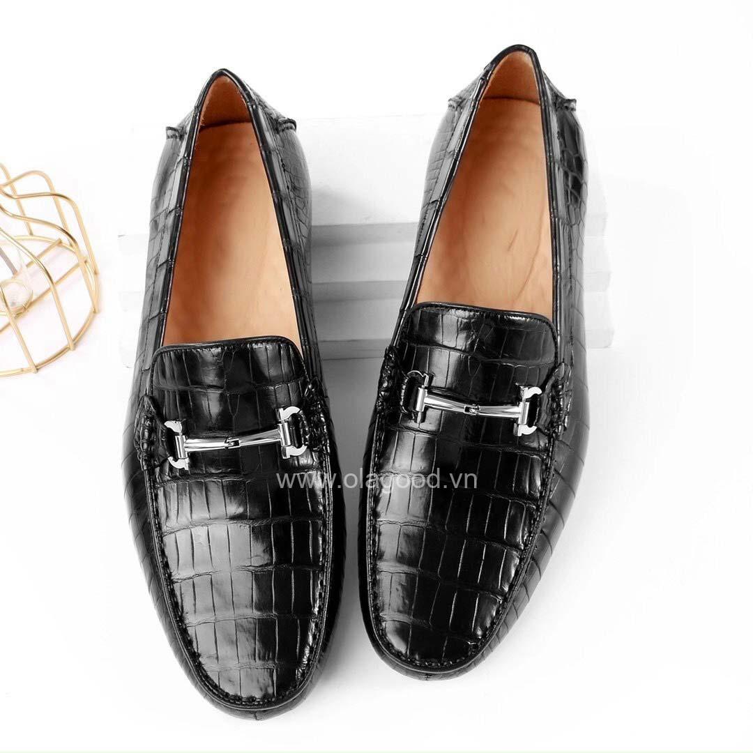 Giày lười da cá sấu cao cấp - GLGC013S - Hình ảnh 5