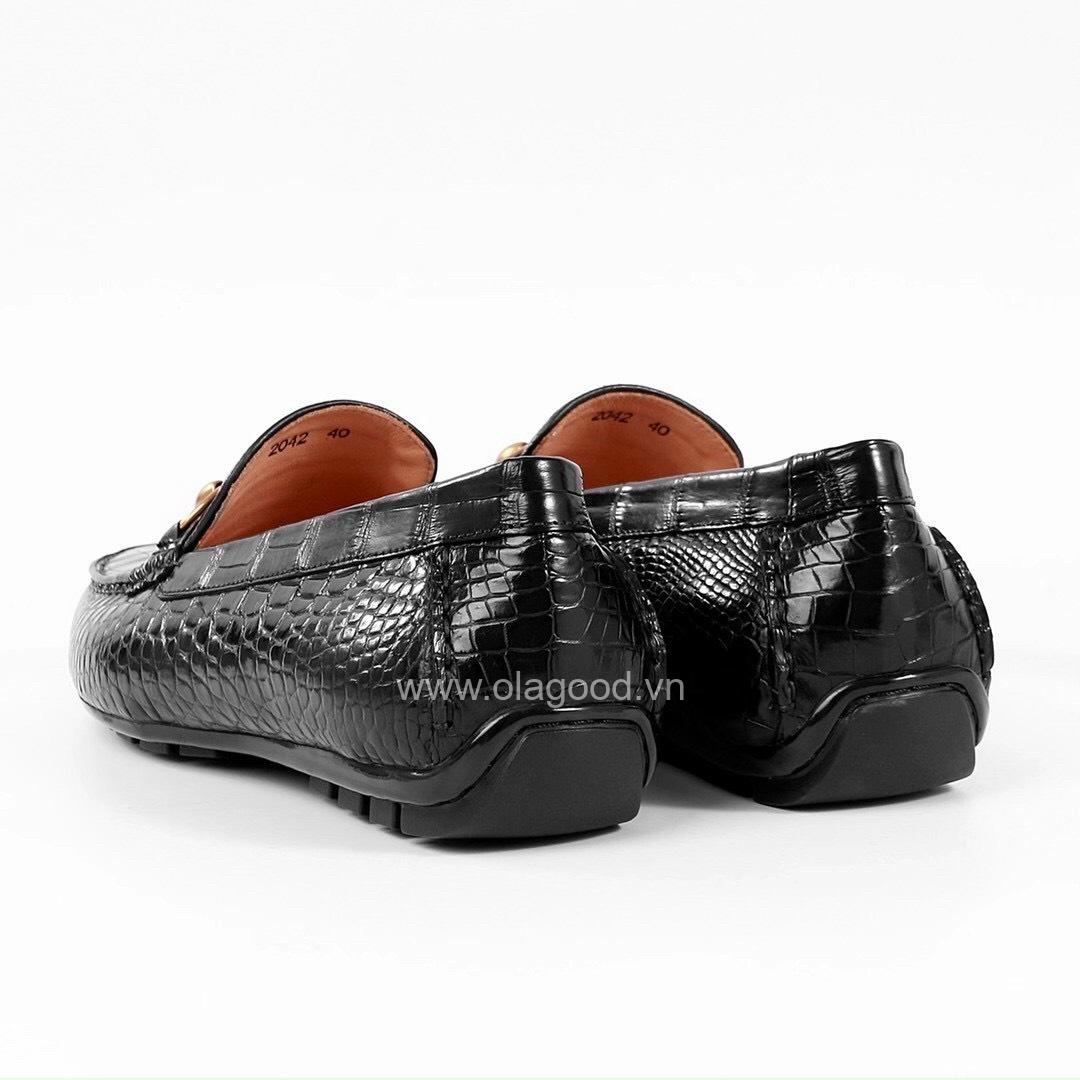 Giày lười da cá sấu cao cấp - GLGC013S - Hình ảnh 6