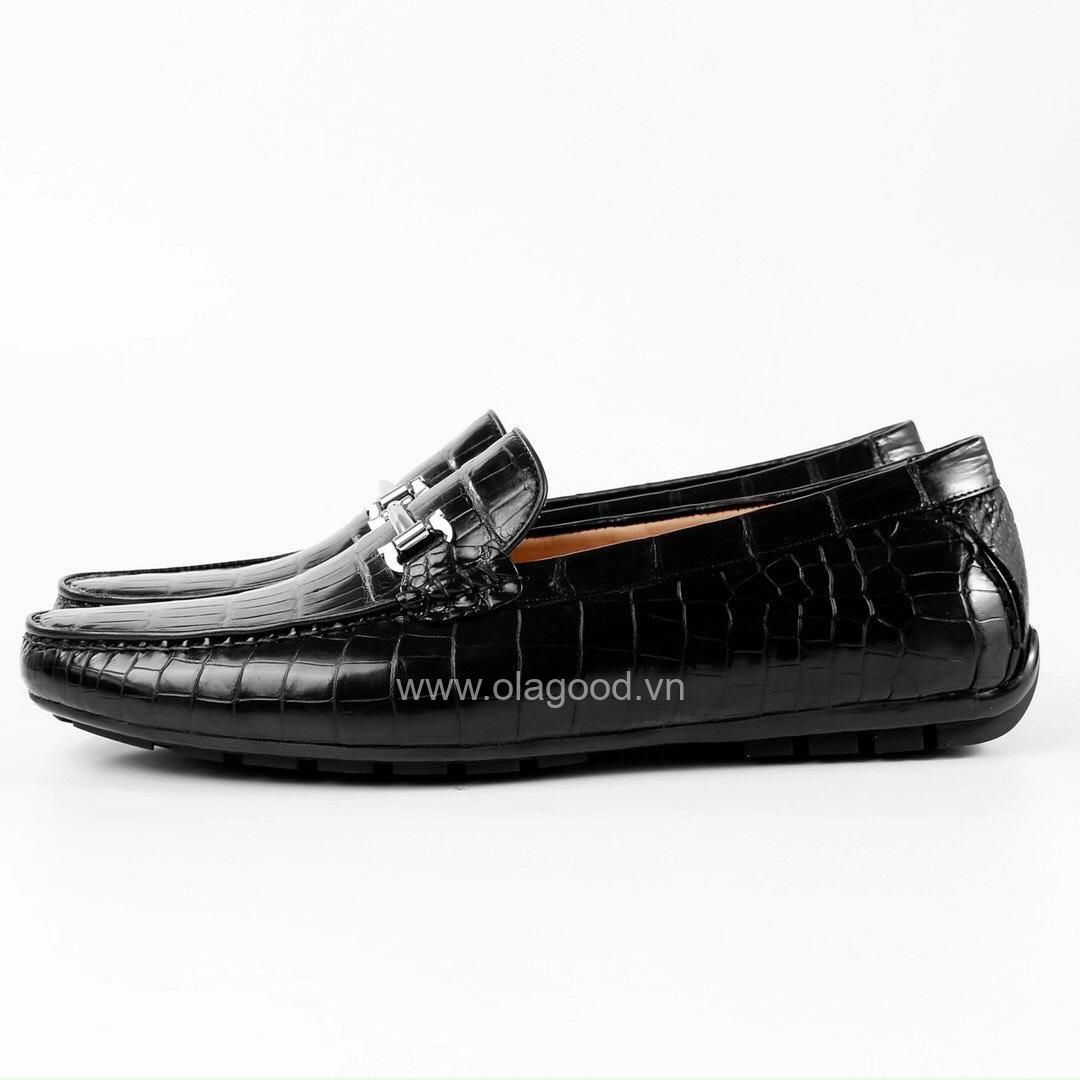 Giày lười da cá sấu cao cấp - GLGC013S - Hình ảnh 7