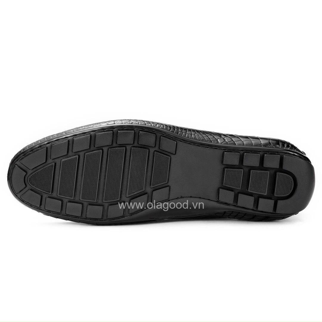 Giày lười da cá sấu cao cấp - GLDB015S - Hình ảnh 10