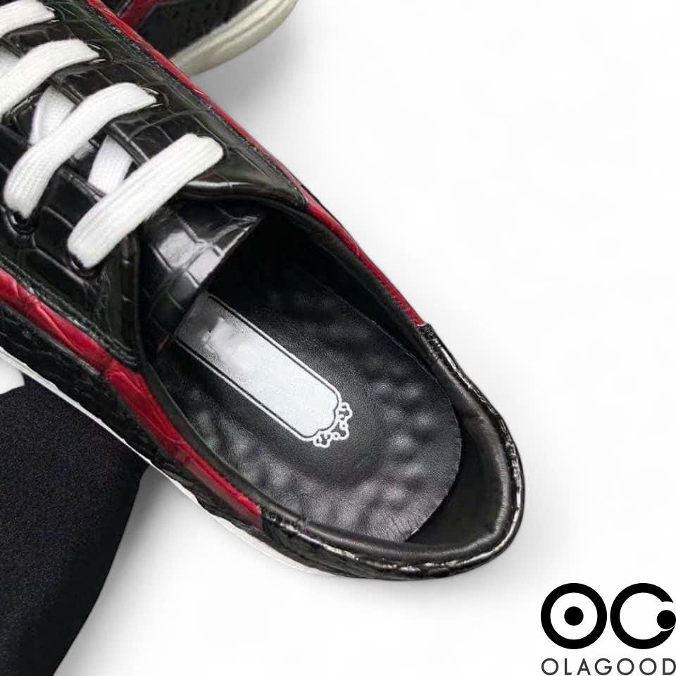 Giày thể thao da cá sấu nam - GTT012S - Hình ảnh 8