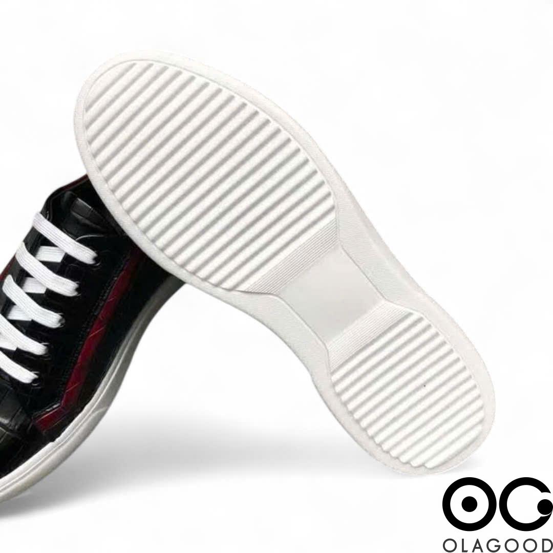 Giày thể thao da cá sấu nam - GTT012S - Hình ảnh 10