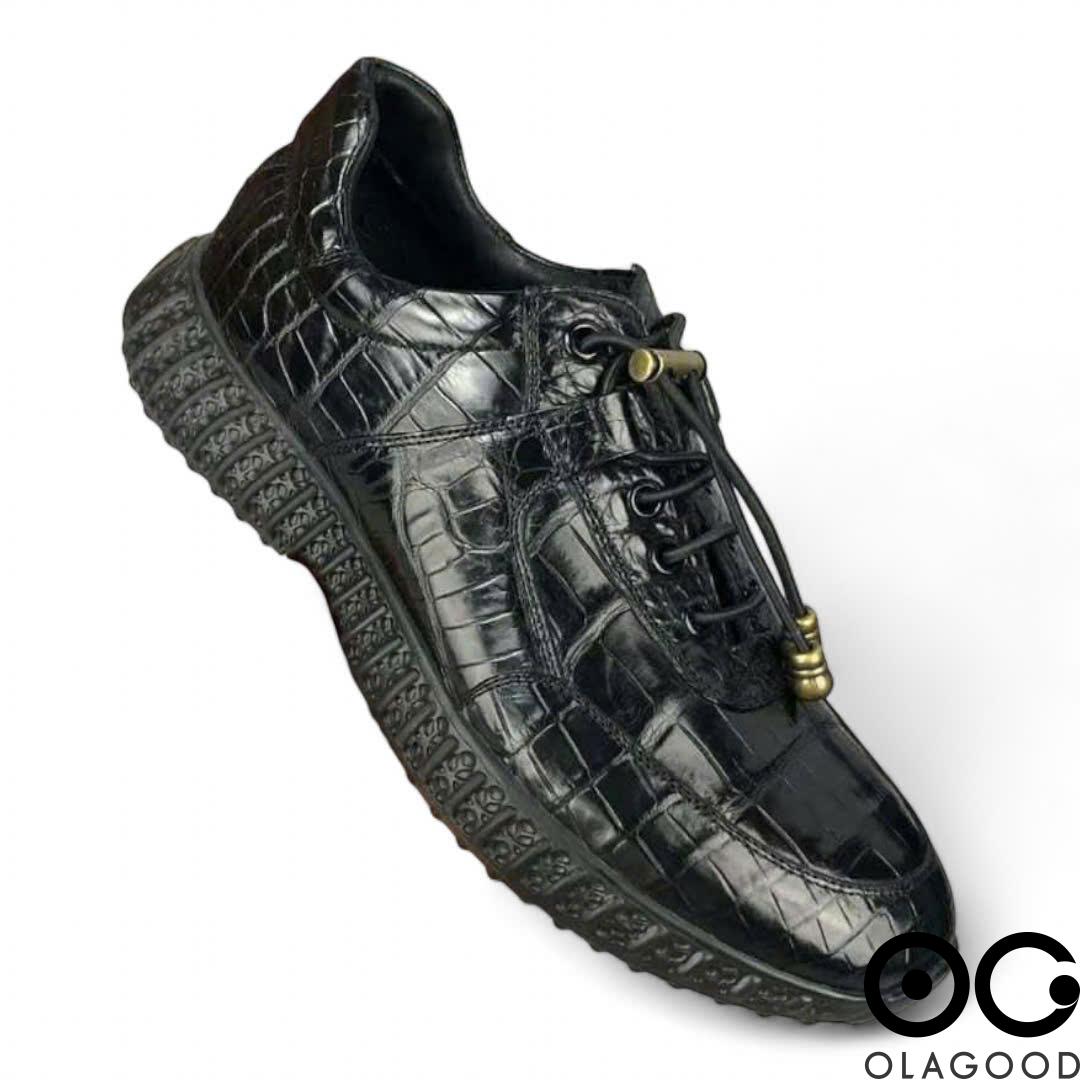 Giày snearker thể thao da cá sấu cao cấp - GTT016S - Hình ảnh 5