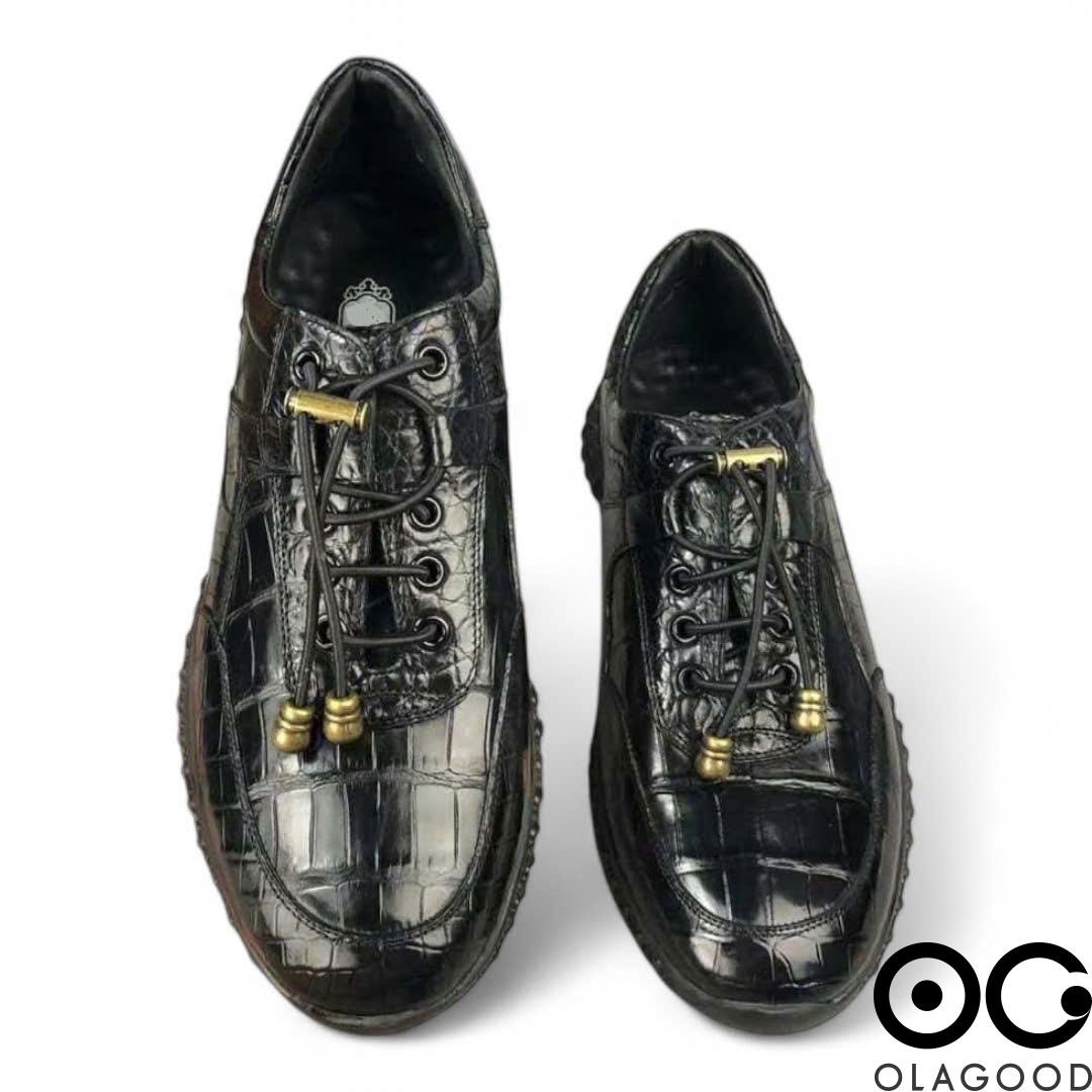 Giày snearker thể thao da cá sấu cao cấp - GTT016S - Hình ảnh 4