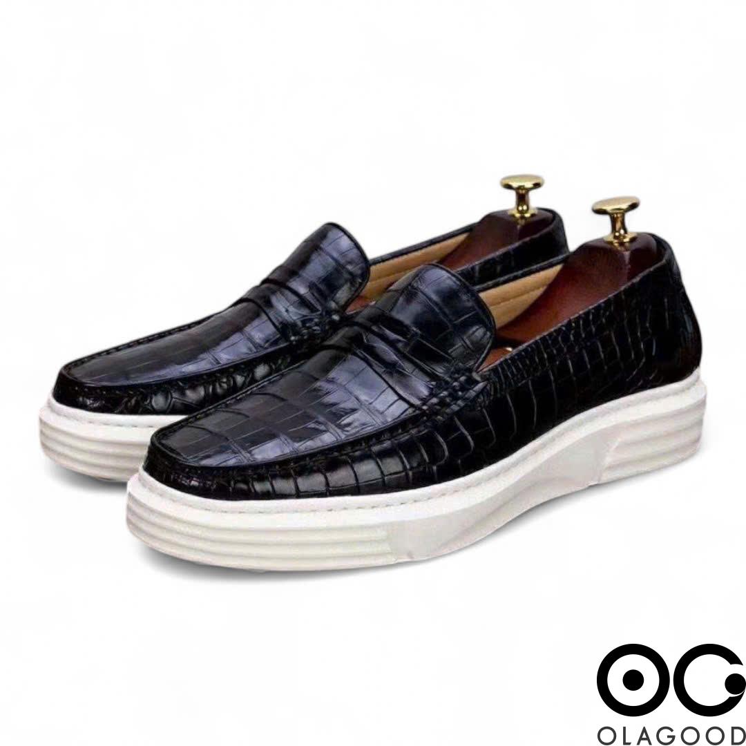 Giày nam snearker da cá sấu cao cấp - GTT017S